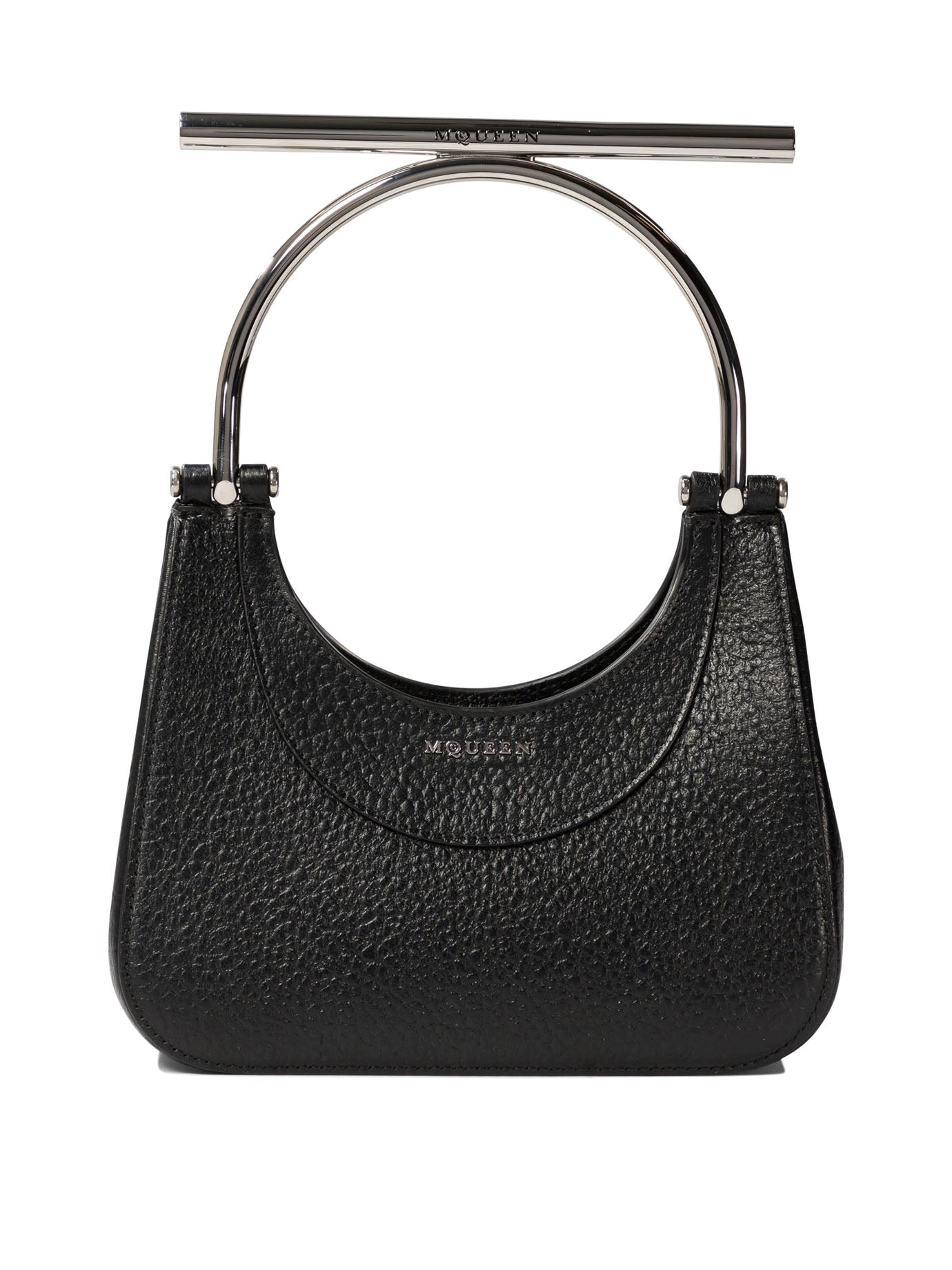 ALEXANDER MCQUEEN Mini Cross-Bar Handbag - 20x17.5x6 cm