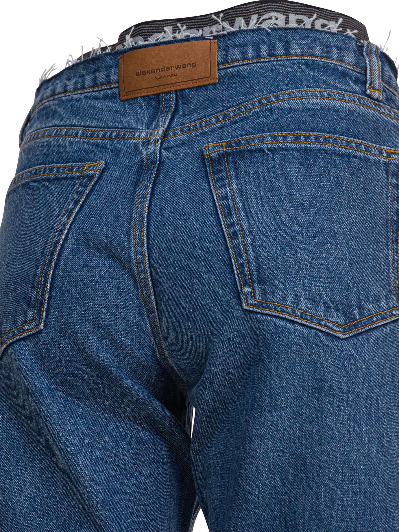 ALEXANDER WANG Pre-Styled EZ Jean with Sporty Undie - Women's