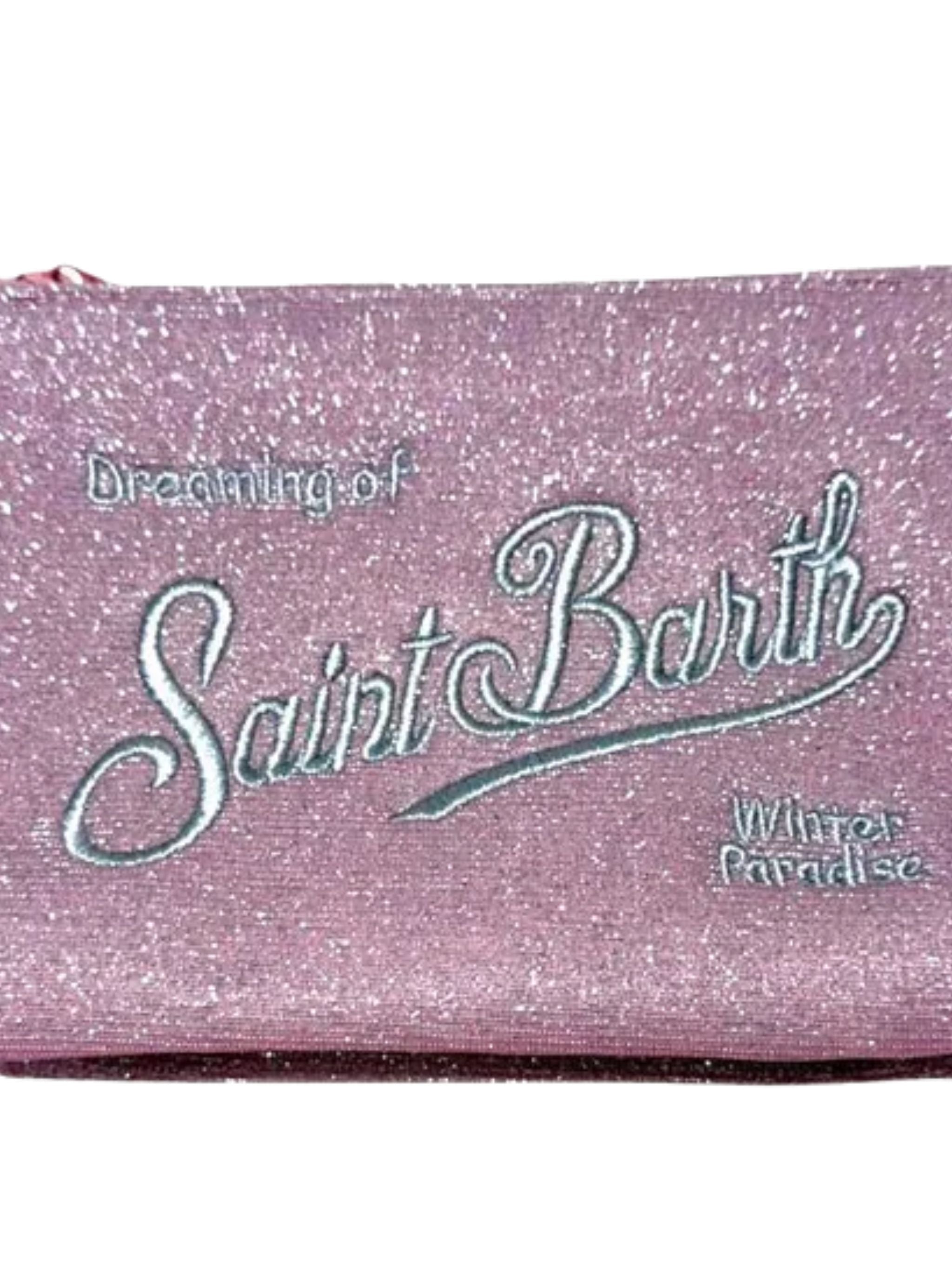 MC2 SAINT BARTH KIDS Mini Lurex Pouch Handbag