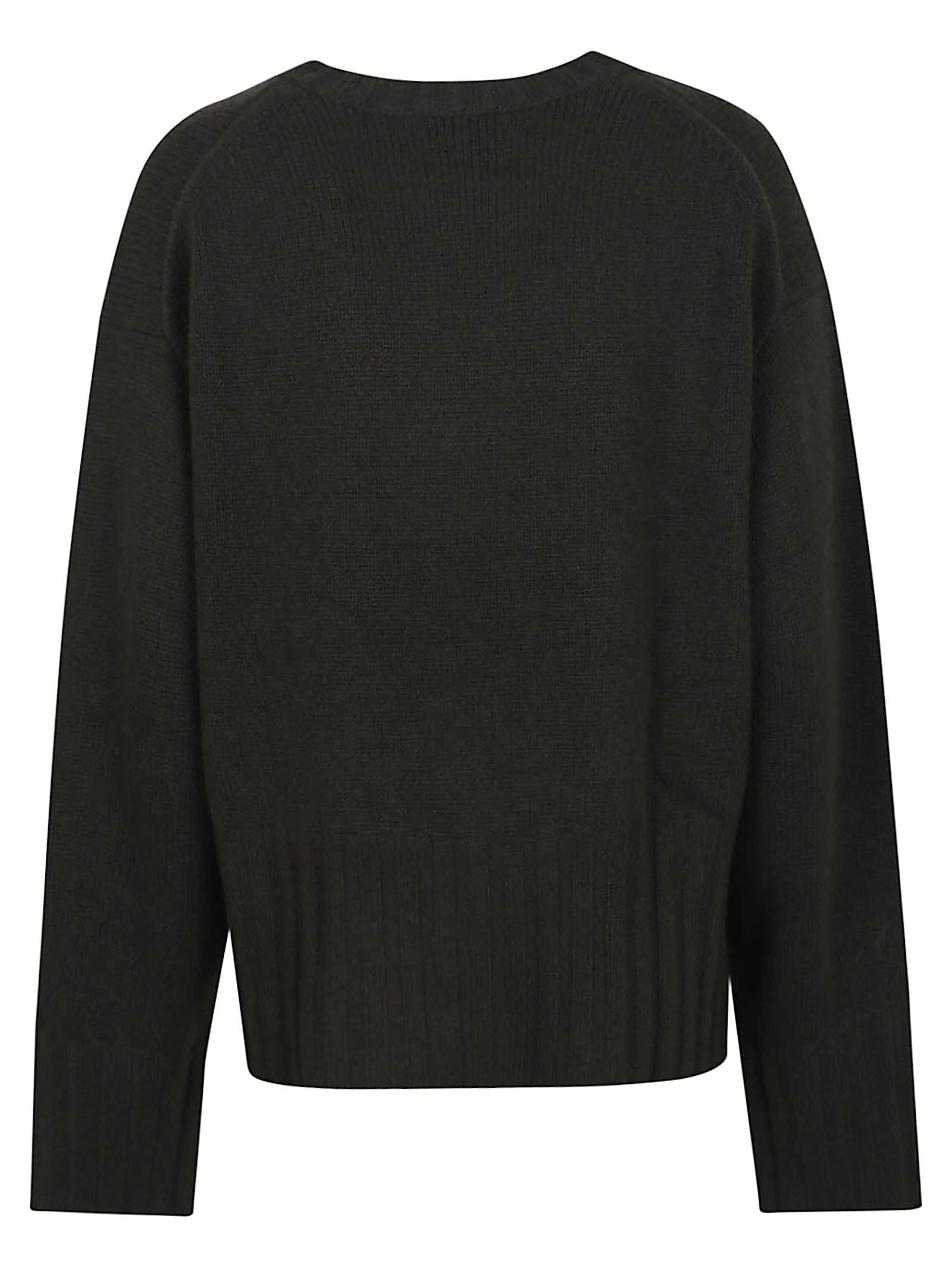 ALLUDE Elegant Draped Sweater for Women