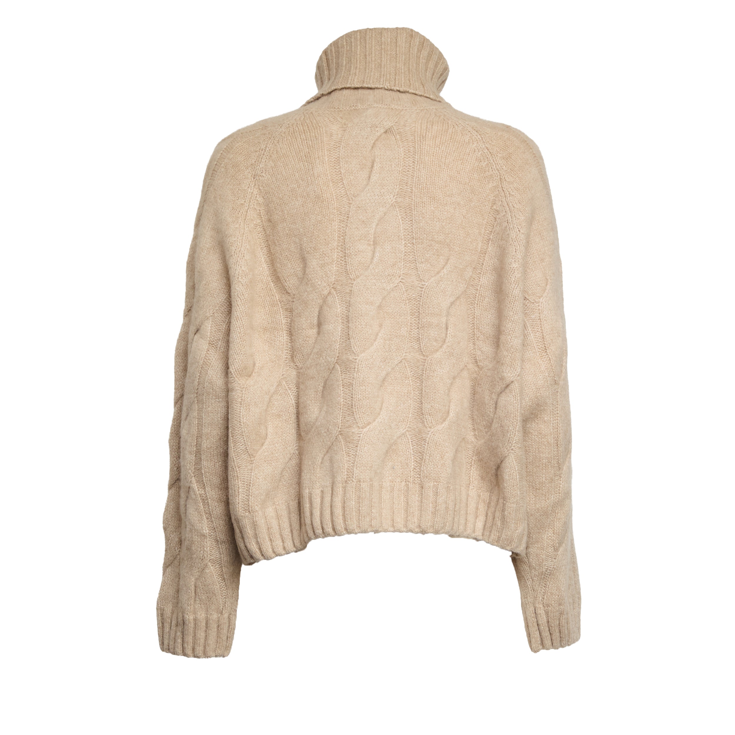 ALLUDE Cozy Oversized Turtleneck Sweater