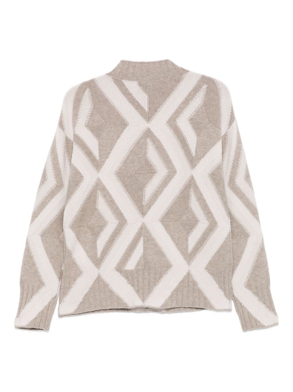 ALPHA STUDIO Luxurious Wool and Cashmere Blend Sweater for Women