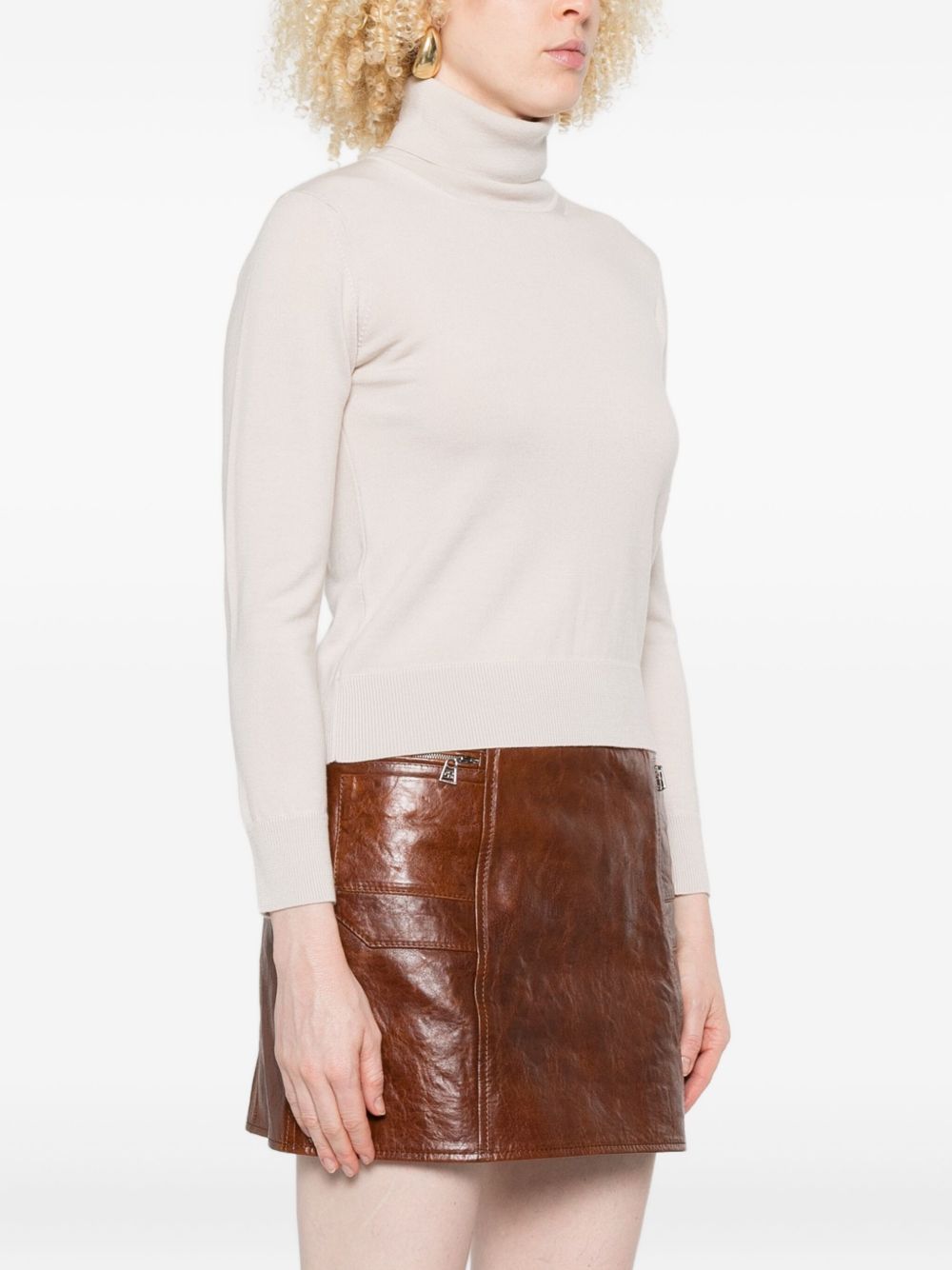 ALPHA STUDIO Sophisticated Merino Wool Sweater