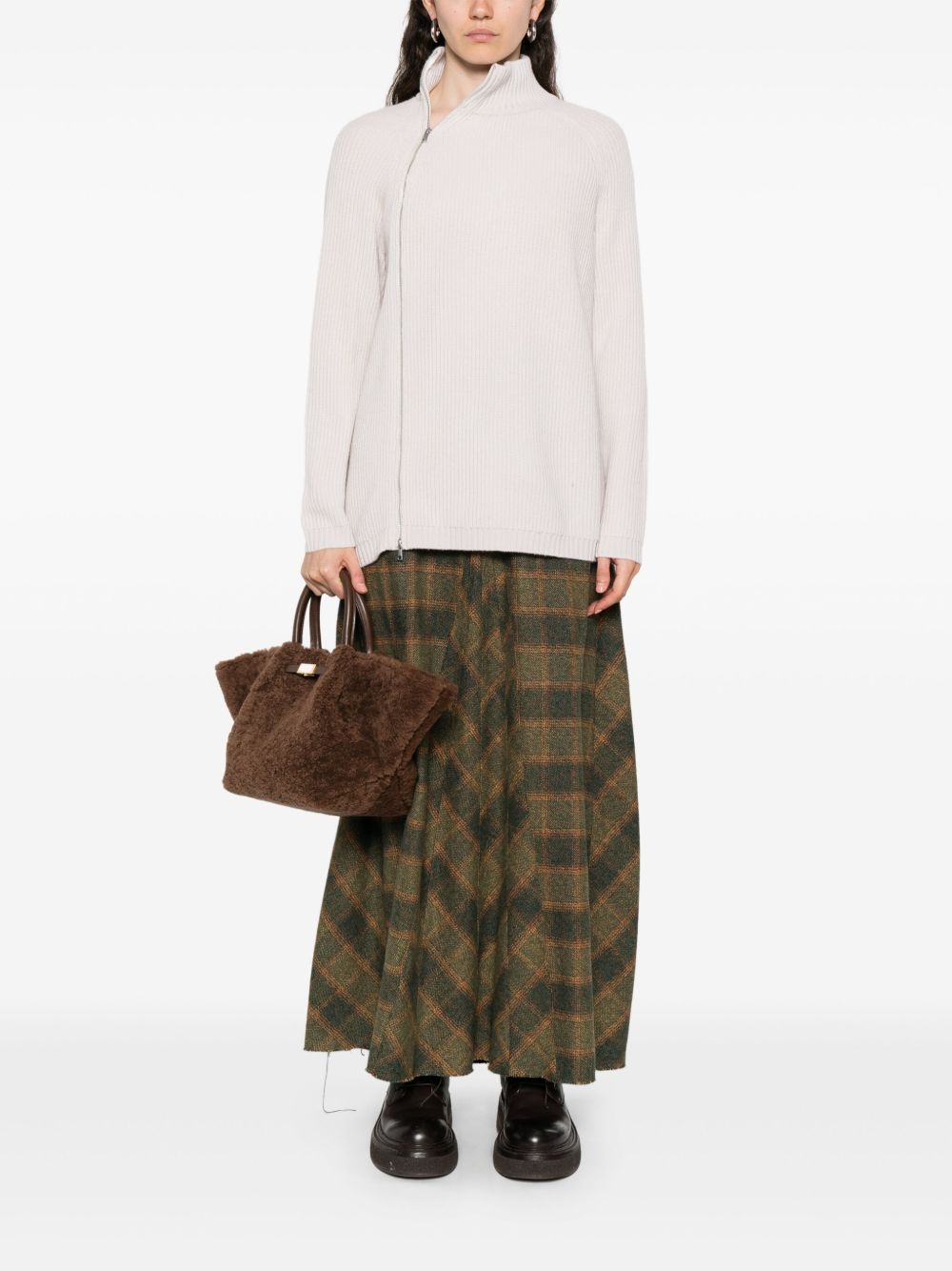 ALPHA STUDIO Elegantly Soft Women's Wool-Cashmere Sweater