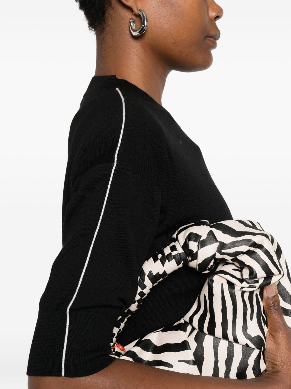 ALPHA STUDIO Cozy Merino Wool Sweater for Women