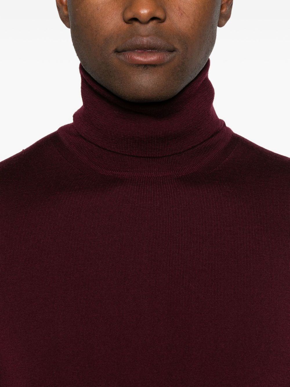ALPHA STUDIO Comfortable Merino Wool Sweater for Men - Fall Winter 2025