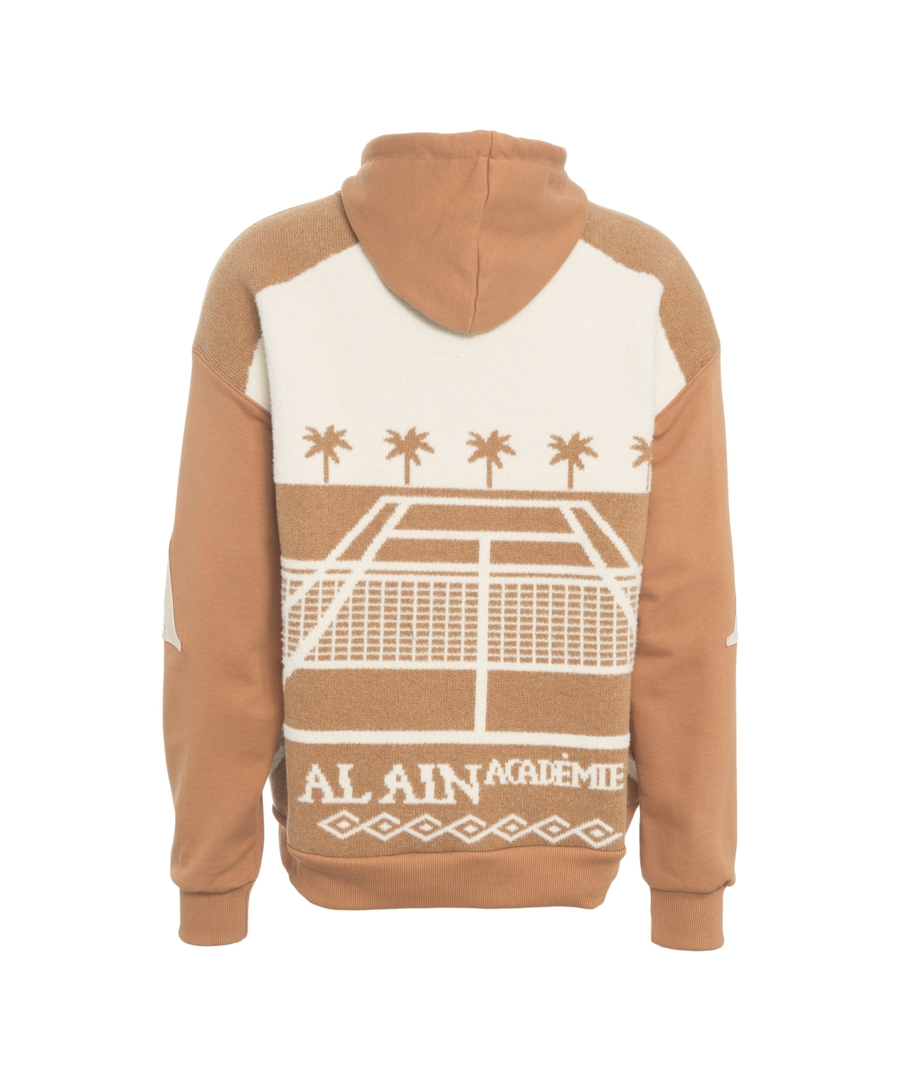 AL AIN Oversized Hoodie with Drawstring - Court