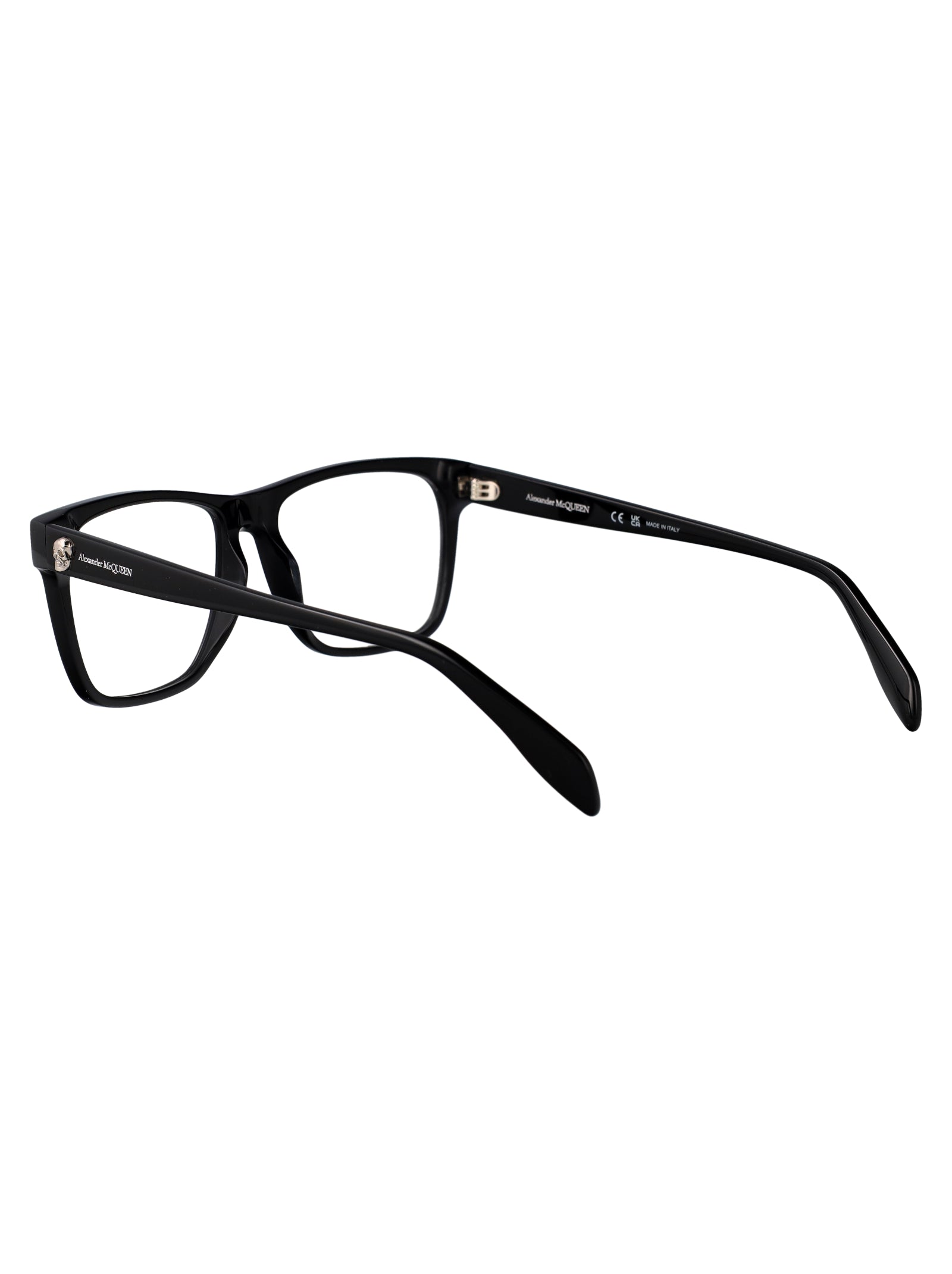 ALEXANDER MCQUEEN Acetate Optical Glasses for Women - Trendy Design