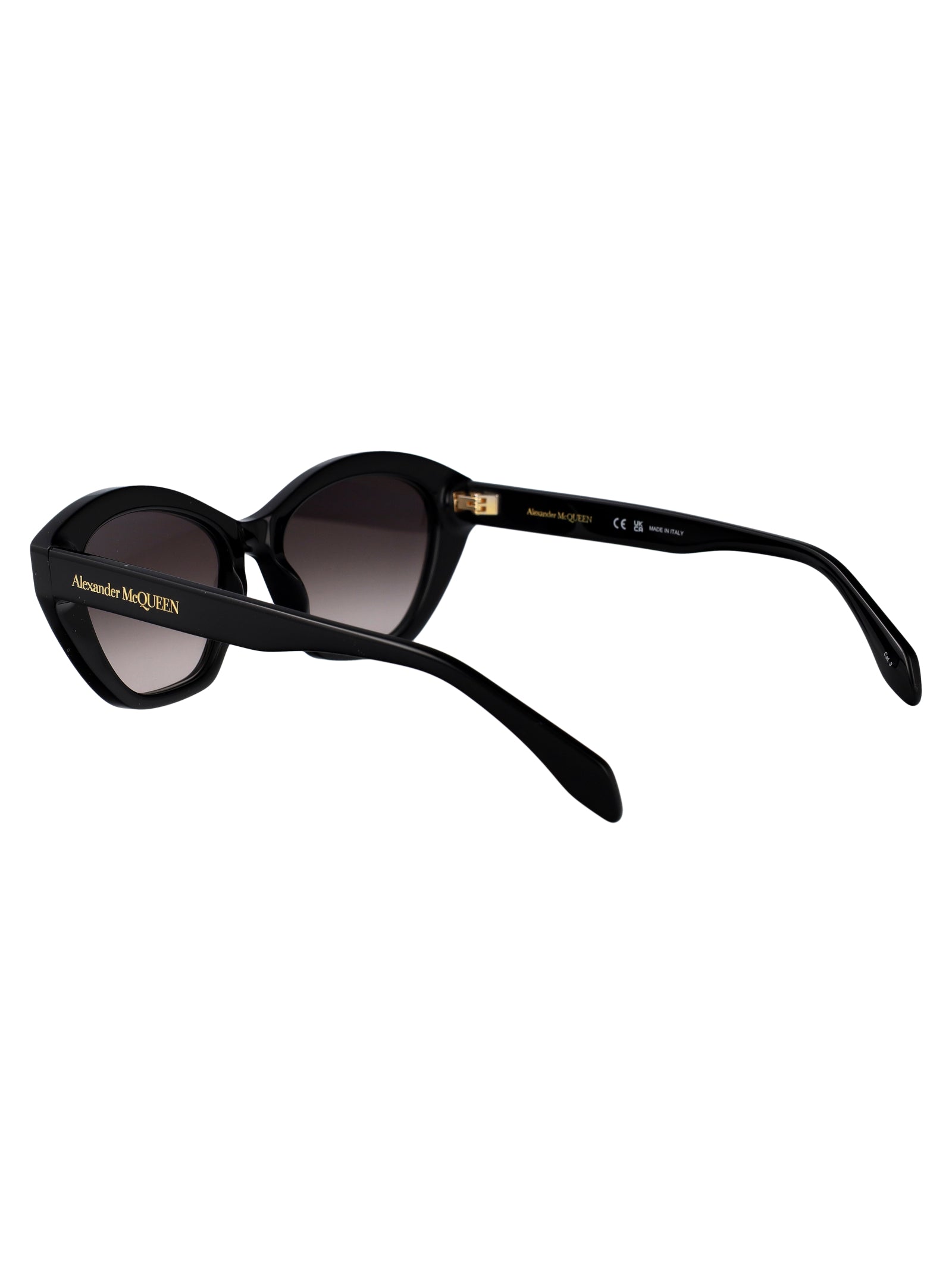 ALEXANDER MCQUEEN Chic Acetate Sunglasses for Women - Perfect for SS25