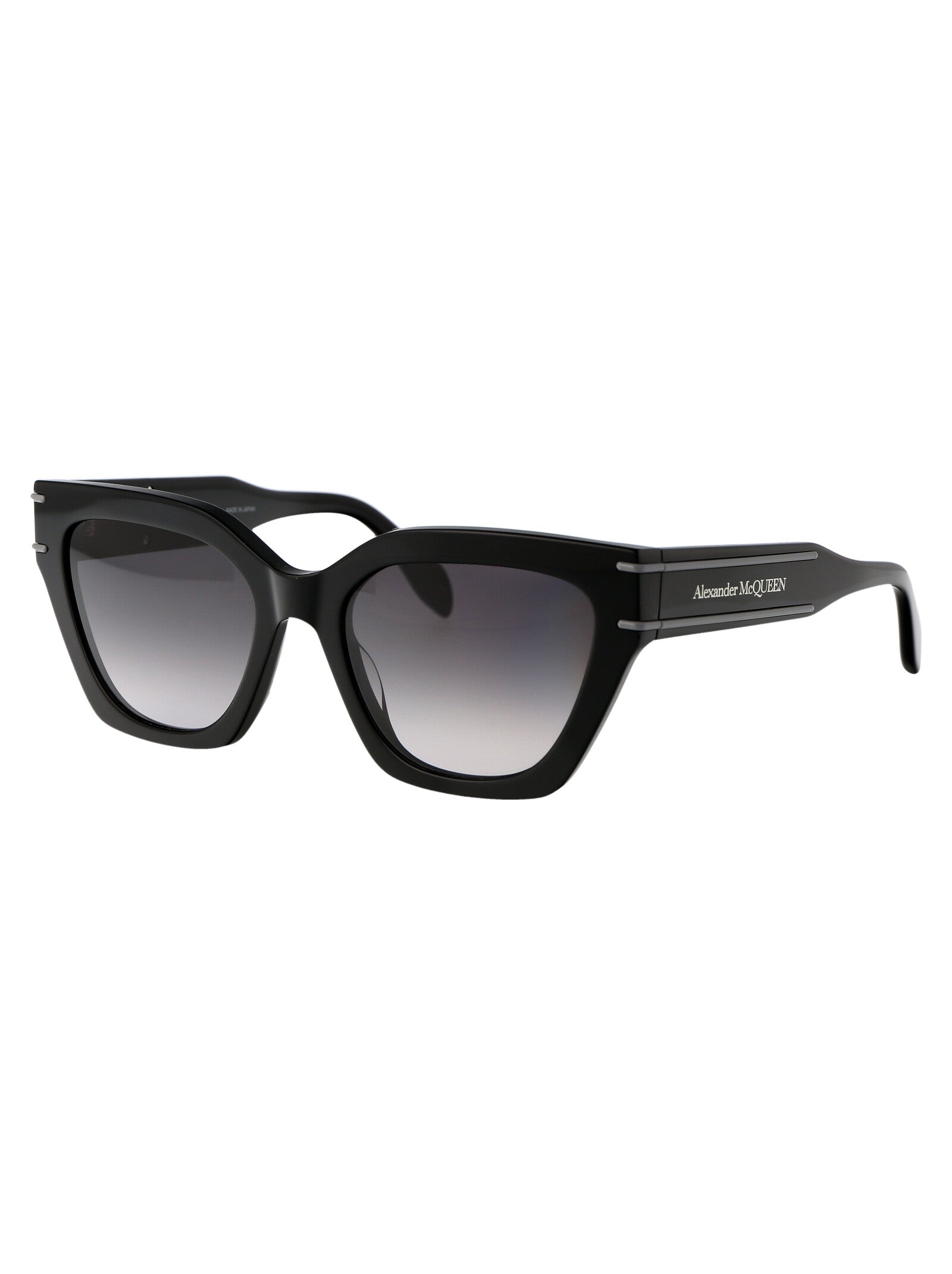 ALEXANDER MCQUEEN Acetate Black Women’s Sunglasses