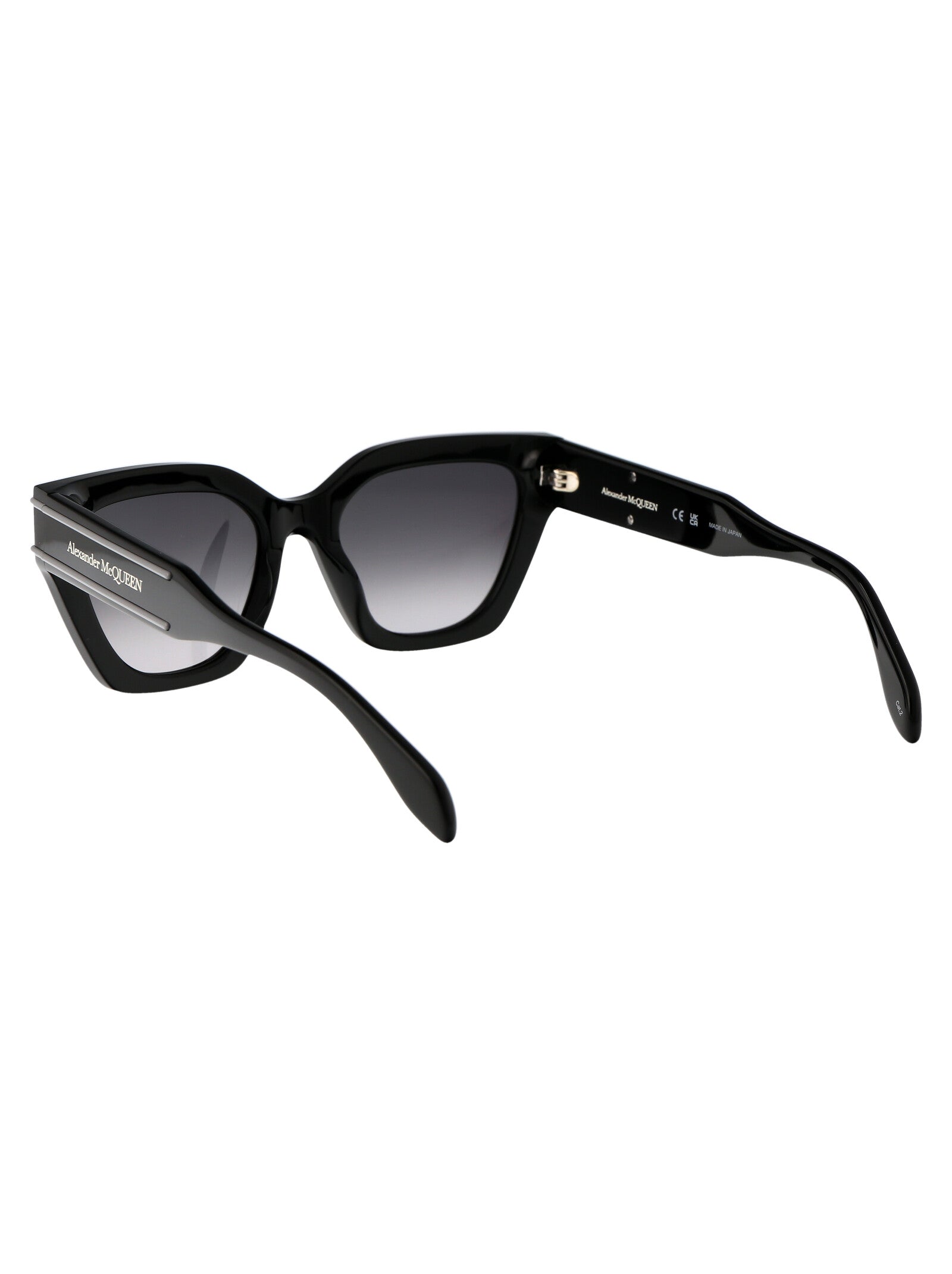 ALEXANDER MCQUEEN Acetate Black Women’s Sunglasses