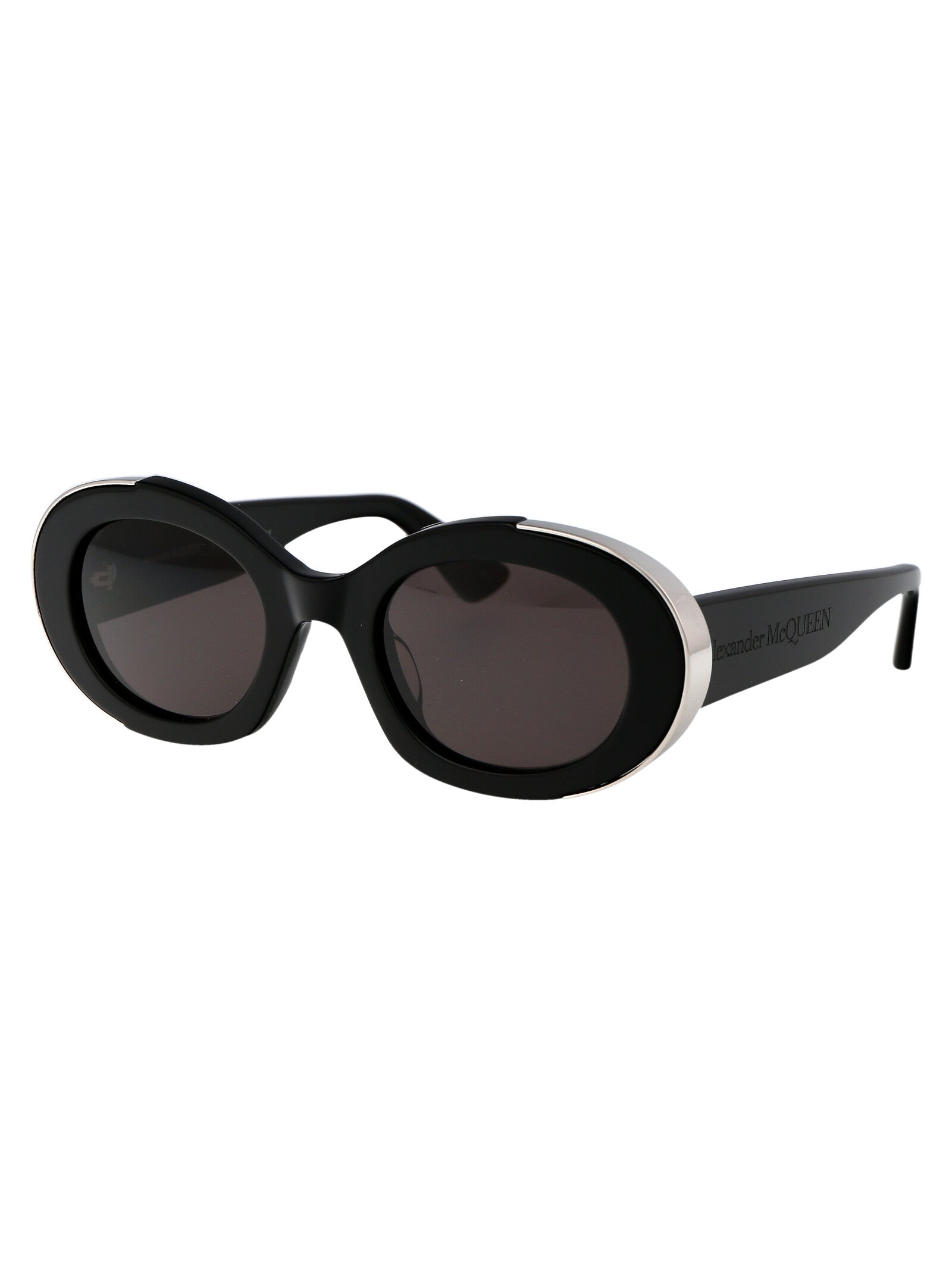 ALEXANDER MCQUEEN Chic Acetate Sunglasses for Women - FW25 Collection