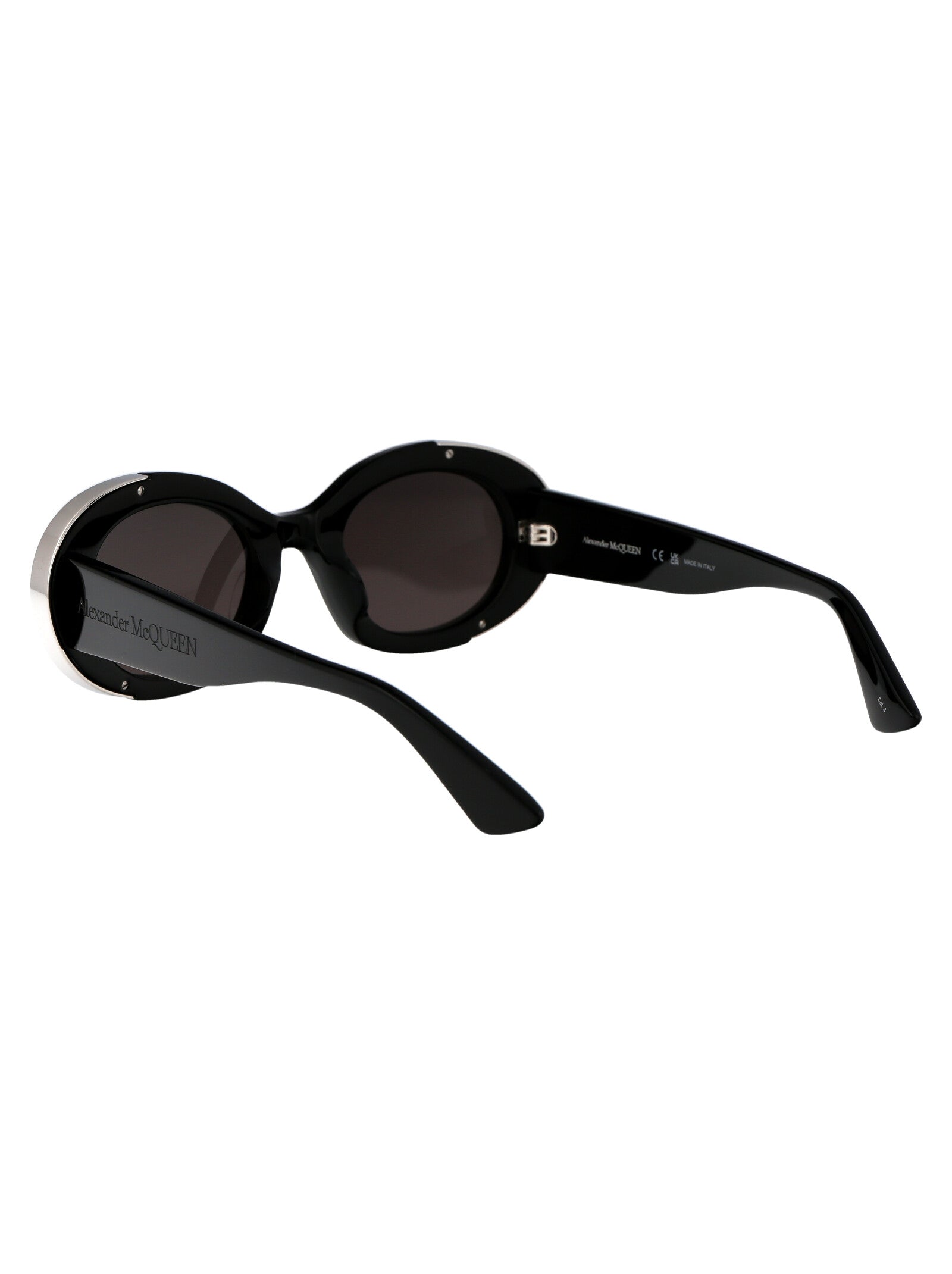 ALEXANDER MCQUEEN Chic Acetate Sunglasses for Women - FW25 Collection