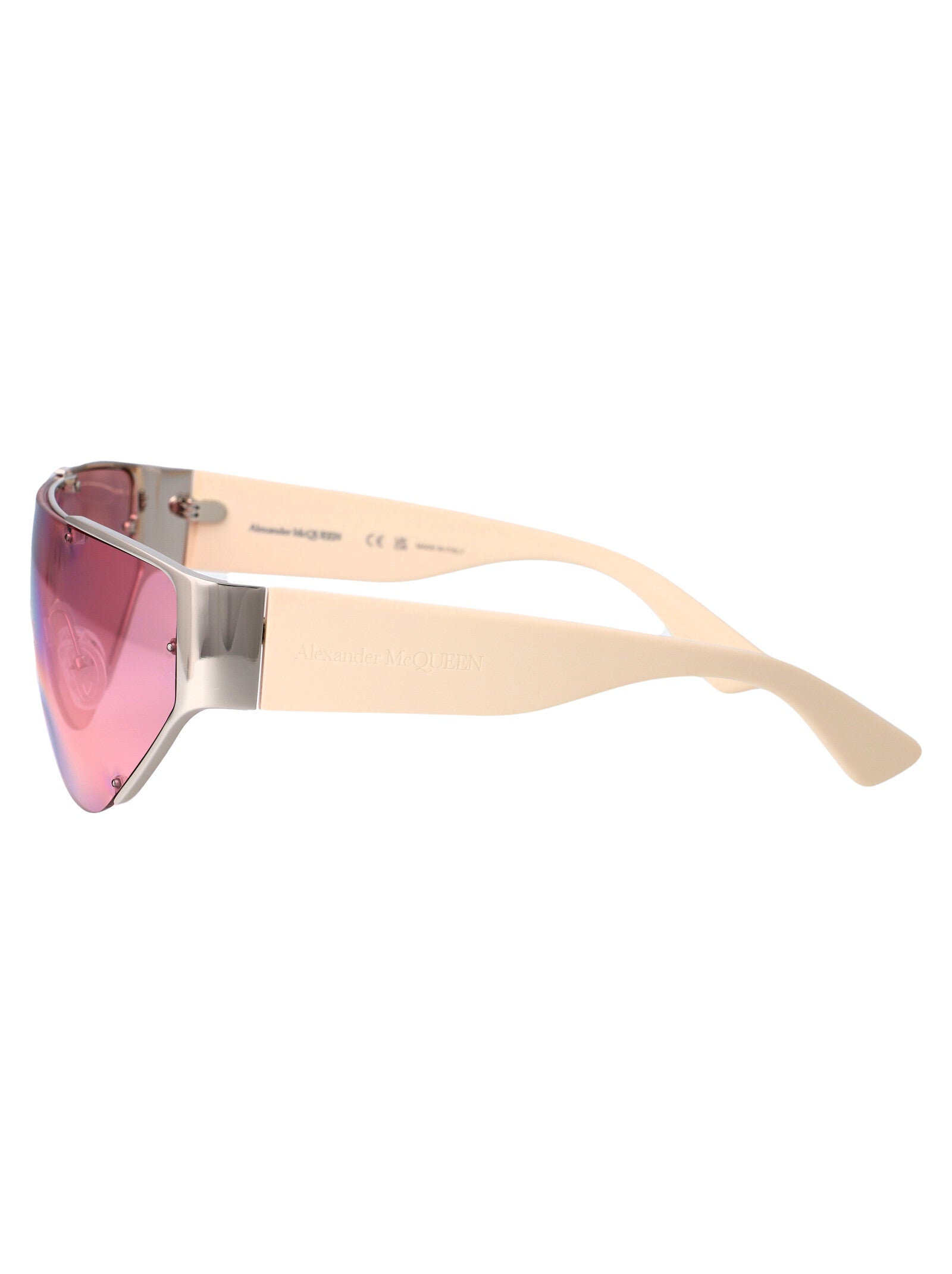 ALEXANDER MCQUEEN Metallic Glamour Sunglasses - Unisex
