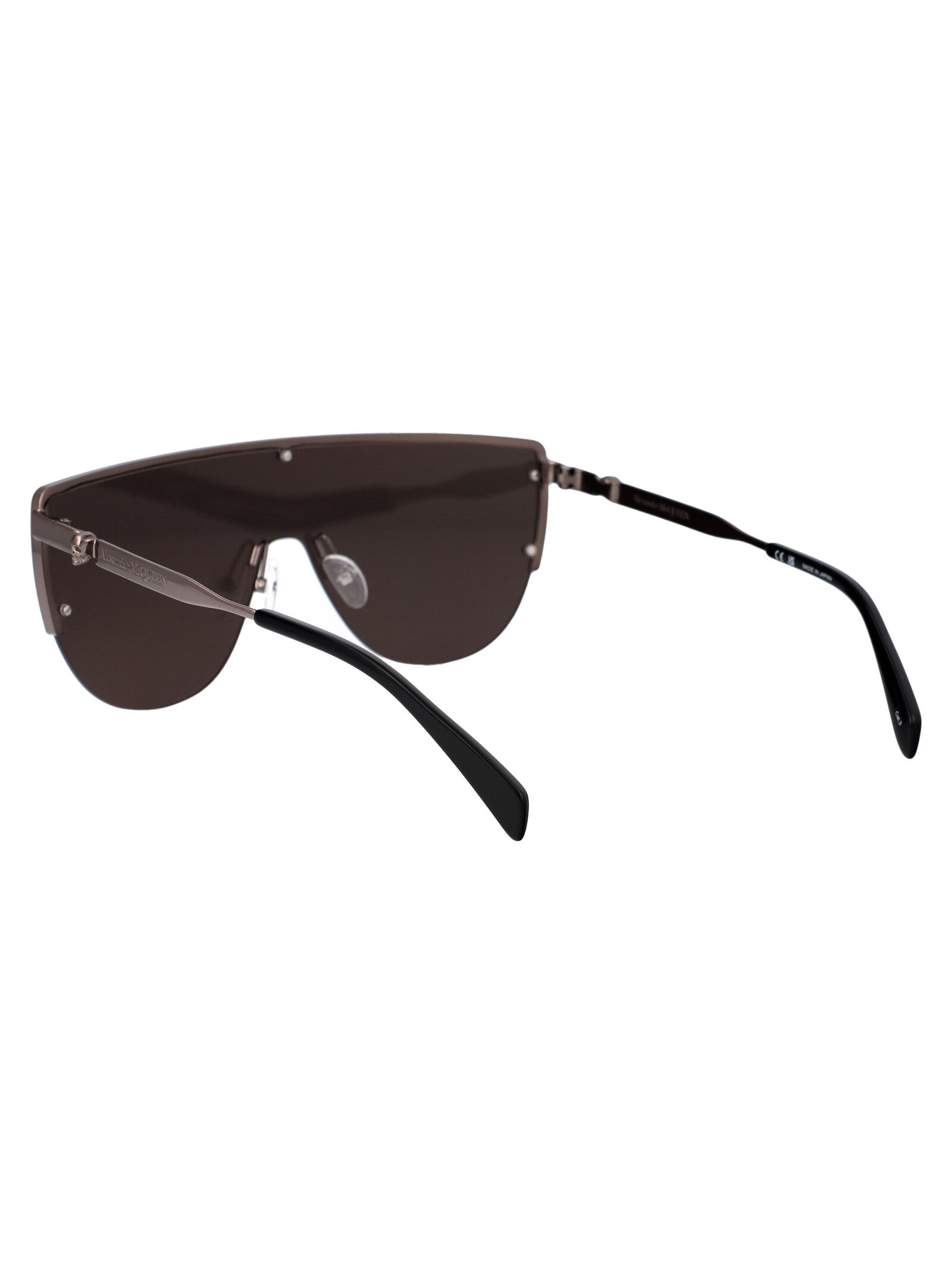 ALEXANDER MCQUEEN Stylish Metallic Sunglasses for Women