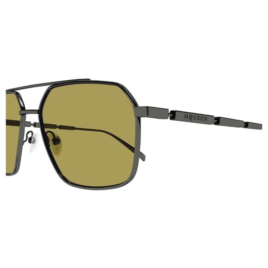 ALEXANDER MCQUEEN Elegant Metal Sunglasses for Men