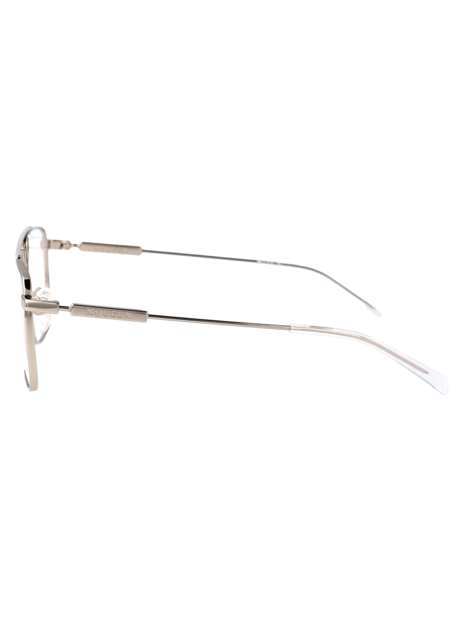 ALEXANDER MCQUEEN Metal Optical Glasses for All Seasons