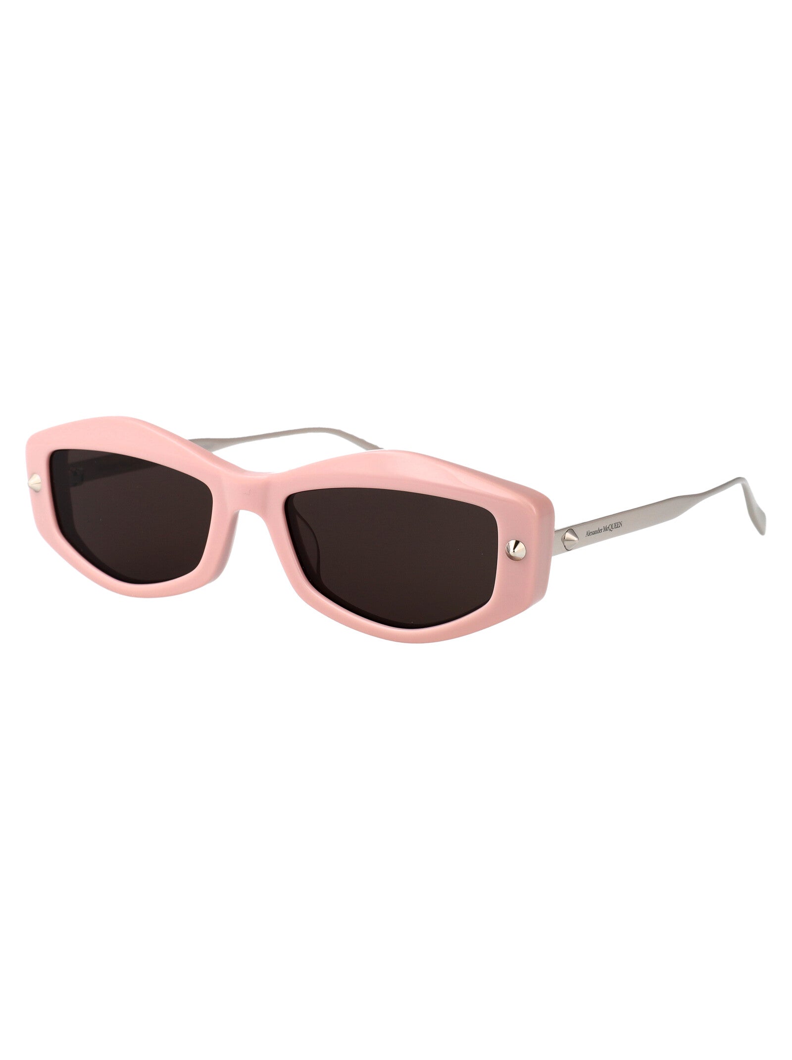 ALEXANDER MCQUEEN Stylish Metal Sunglasses for Women