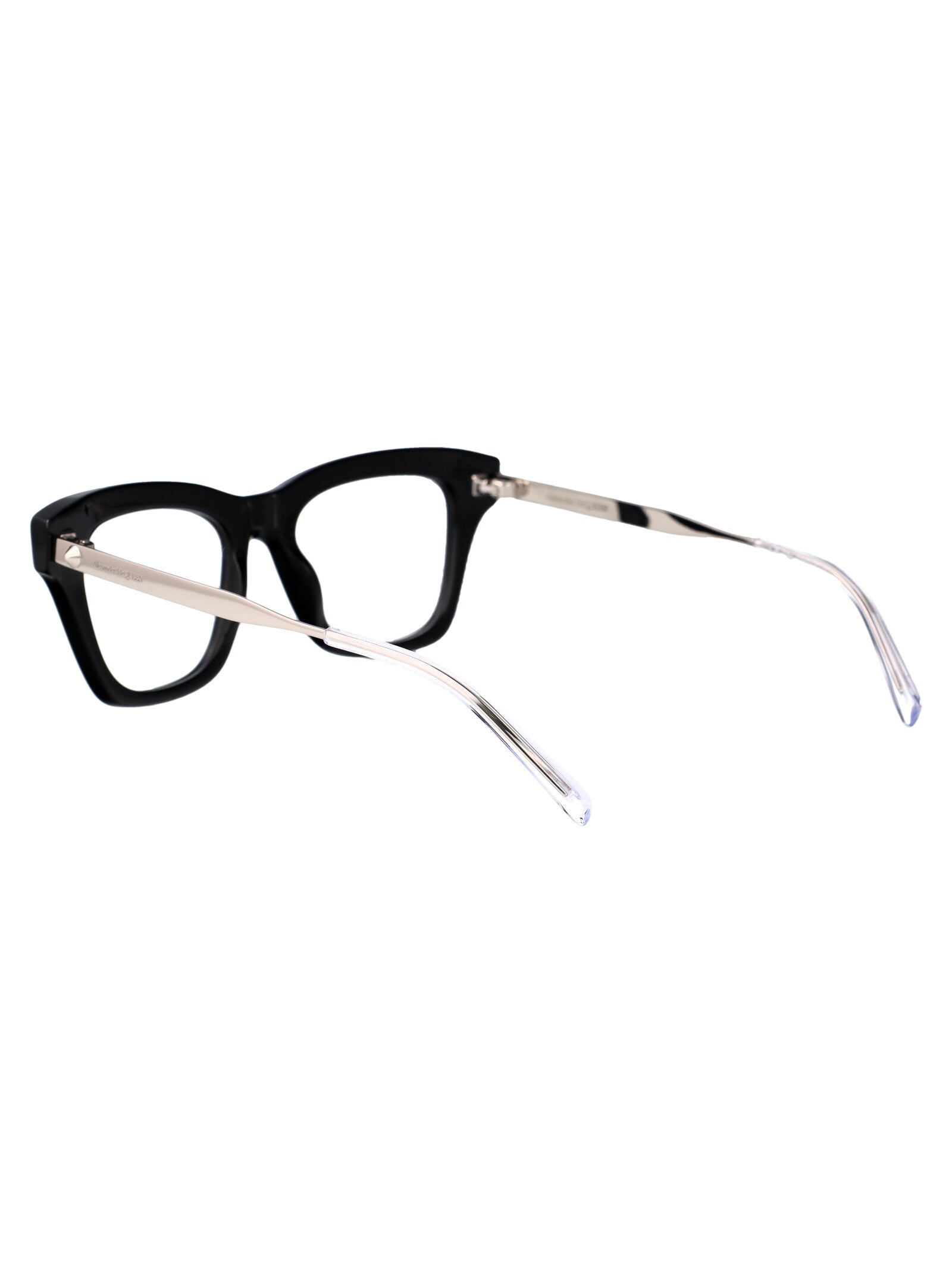 ALEXANDER MCQUEEN Metal Frame Optical Glasses for Women