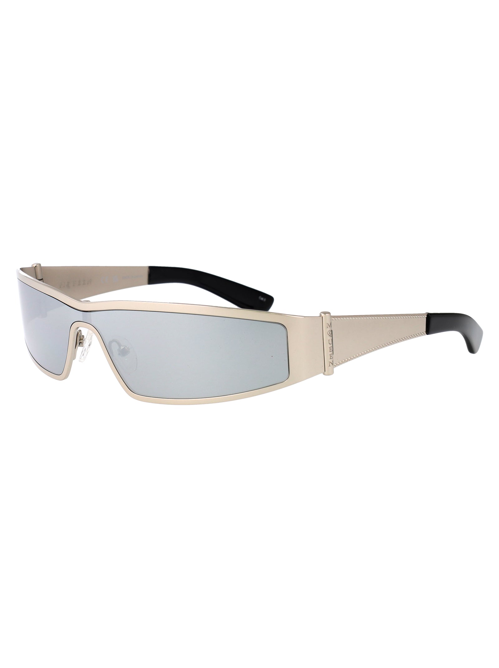 ALEXANDER MCQUEEN Sleek Metallic Sunglasses
