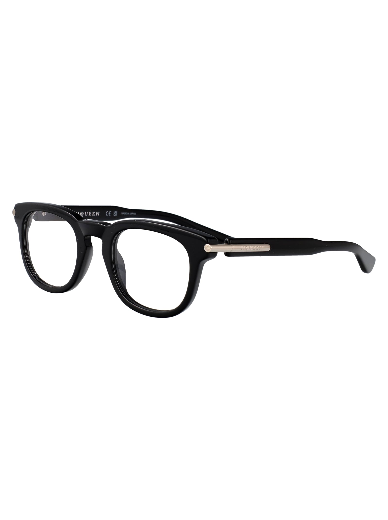 ALEXANDER MCQUEEN Recycled Acetate Optical Glasses for Men