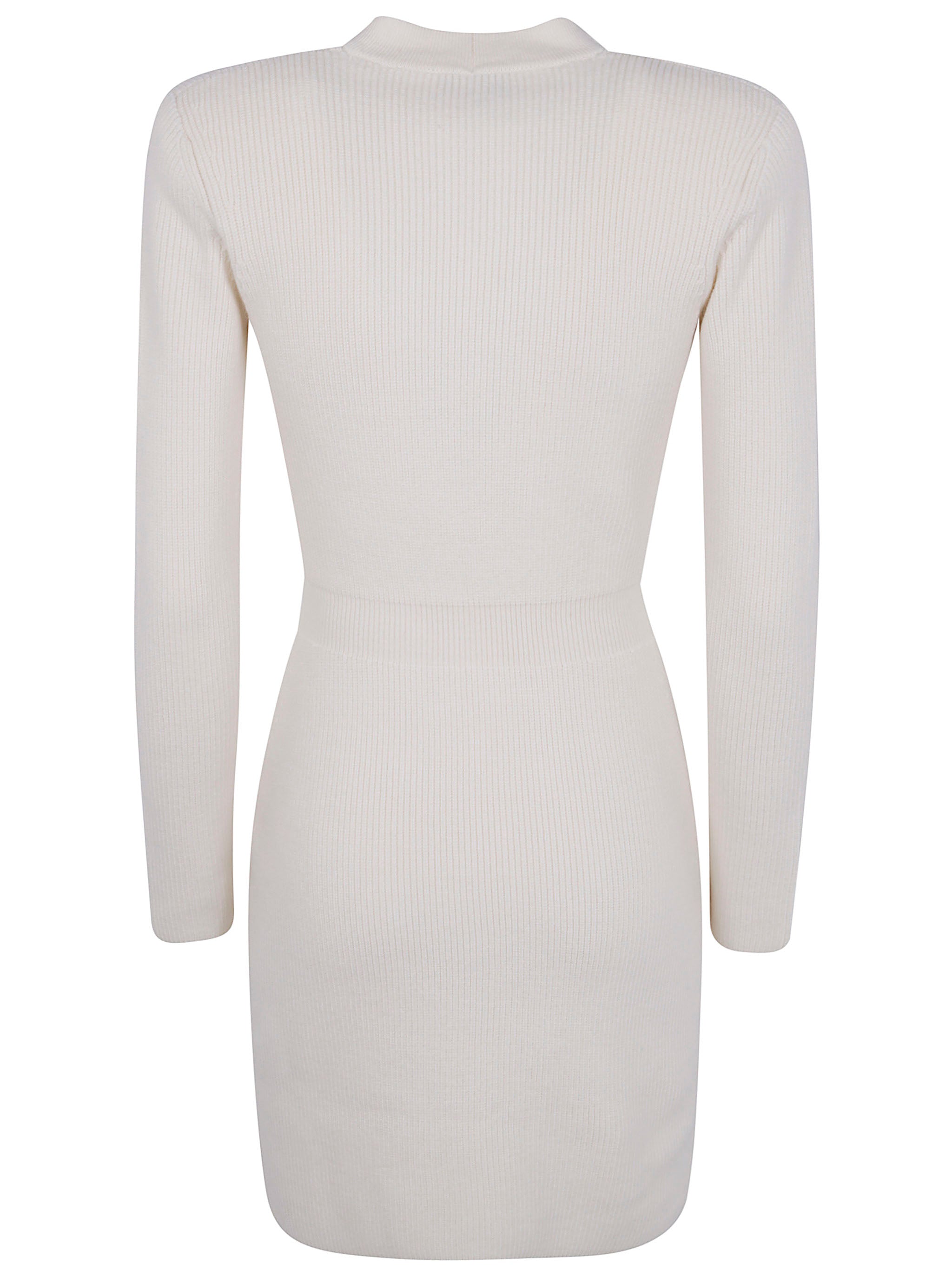 ELISABETTA FRANCHI Figure-Hugging Mini Knit Dress