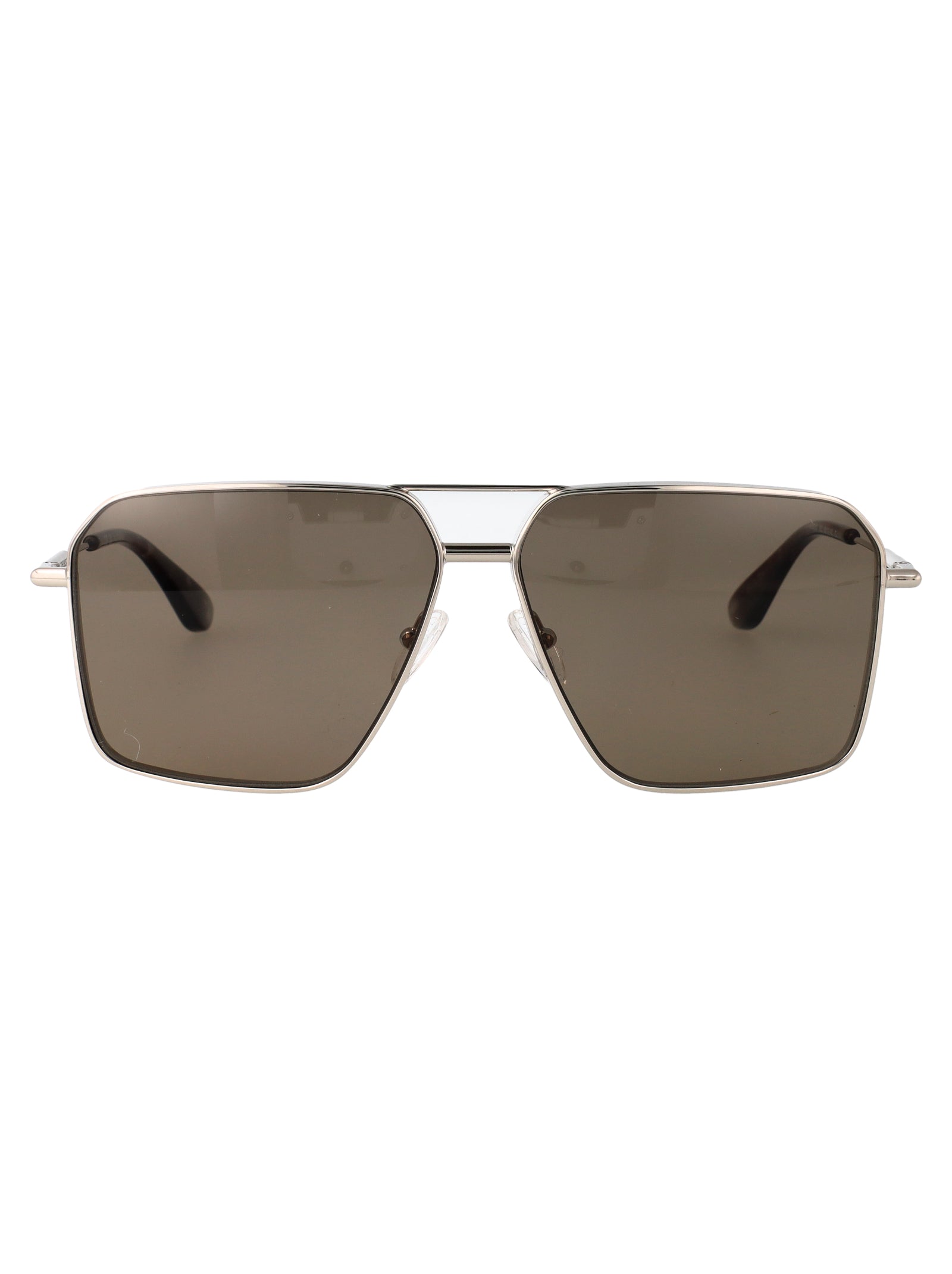 ALEXANDER MCQUEEN Metal Sunglasses for Men - SS25 Collection