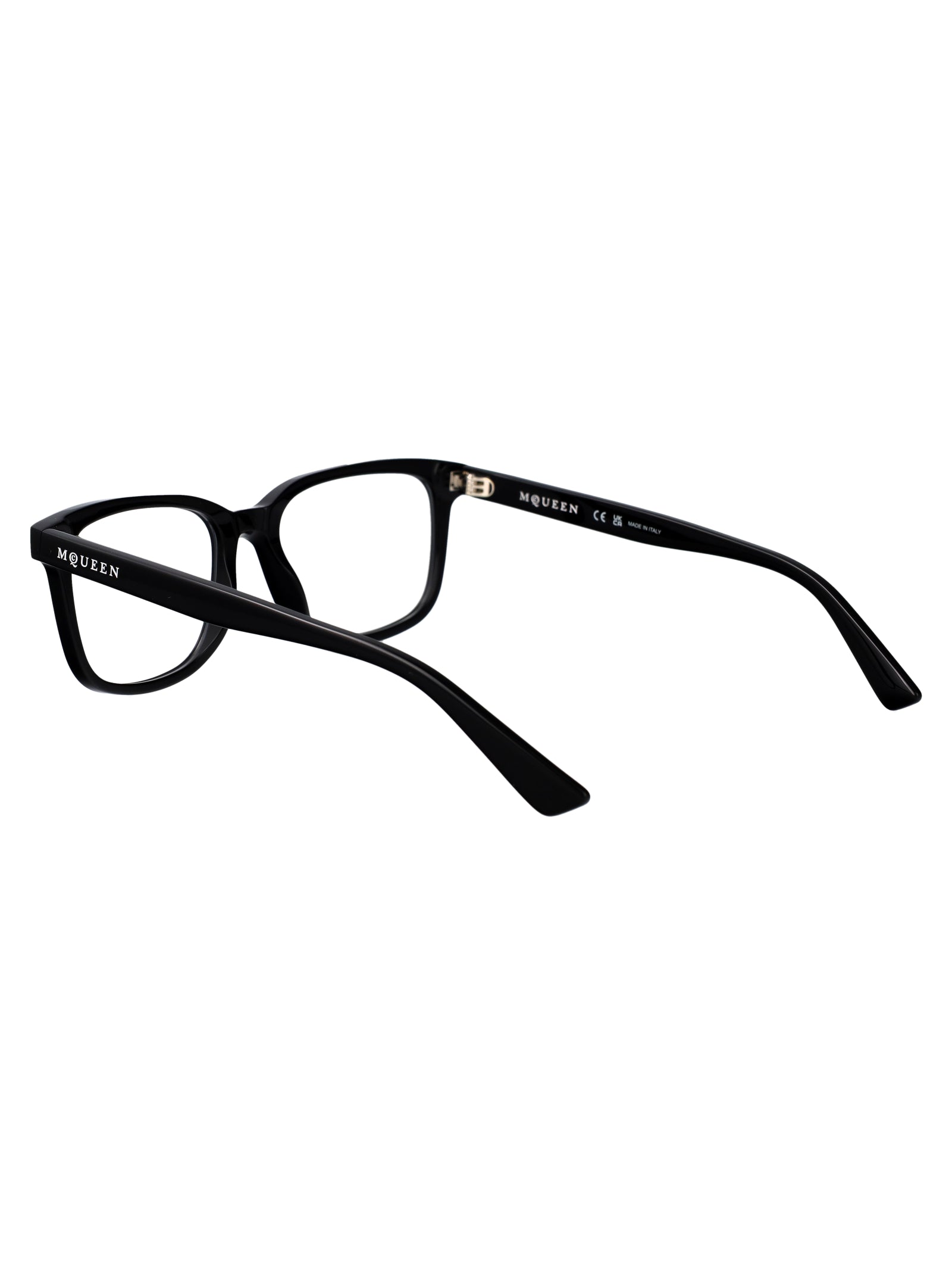 ALEXANDER MCQUEEN Recycled Acetate Optical Glasses for Men