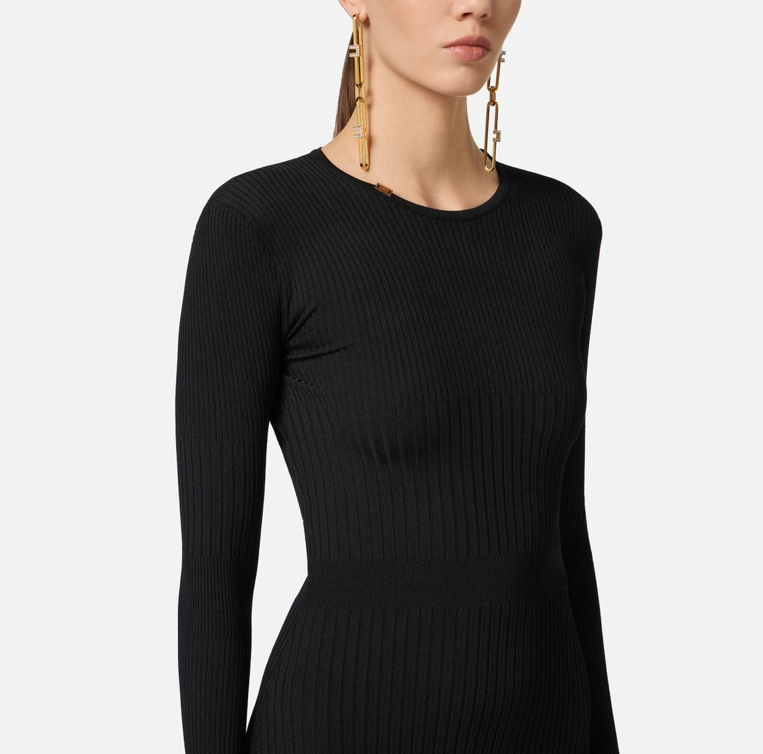 ELISABETTA FRANCHI Elegant Women's Dress - Spring/Summer Collection