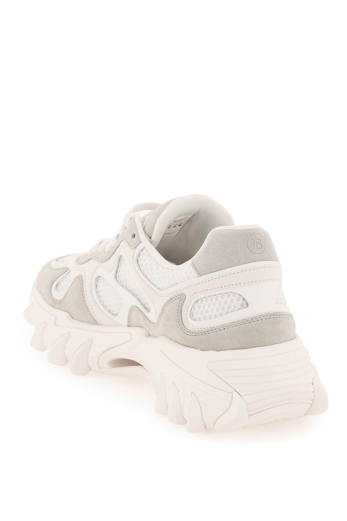 BALMAIN Men's B-EAST Suede & Calfskin Sneakers