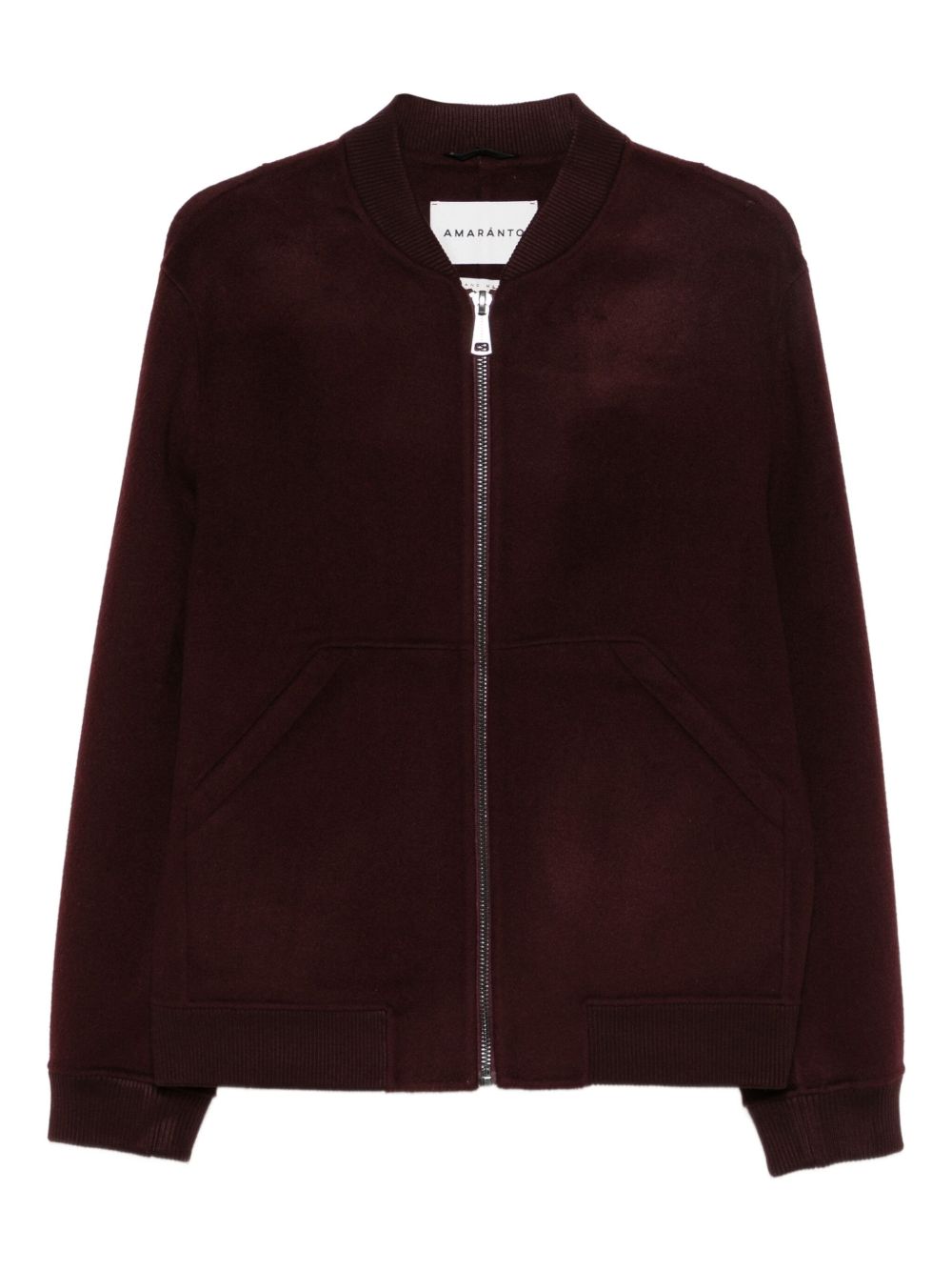 AMARANTO Modern Fit Purple Jacket for Men