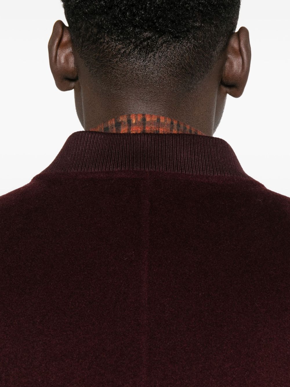 AMARANTO Modern Fit Purple Jacket for Men