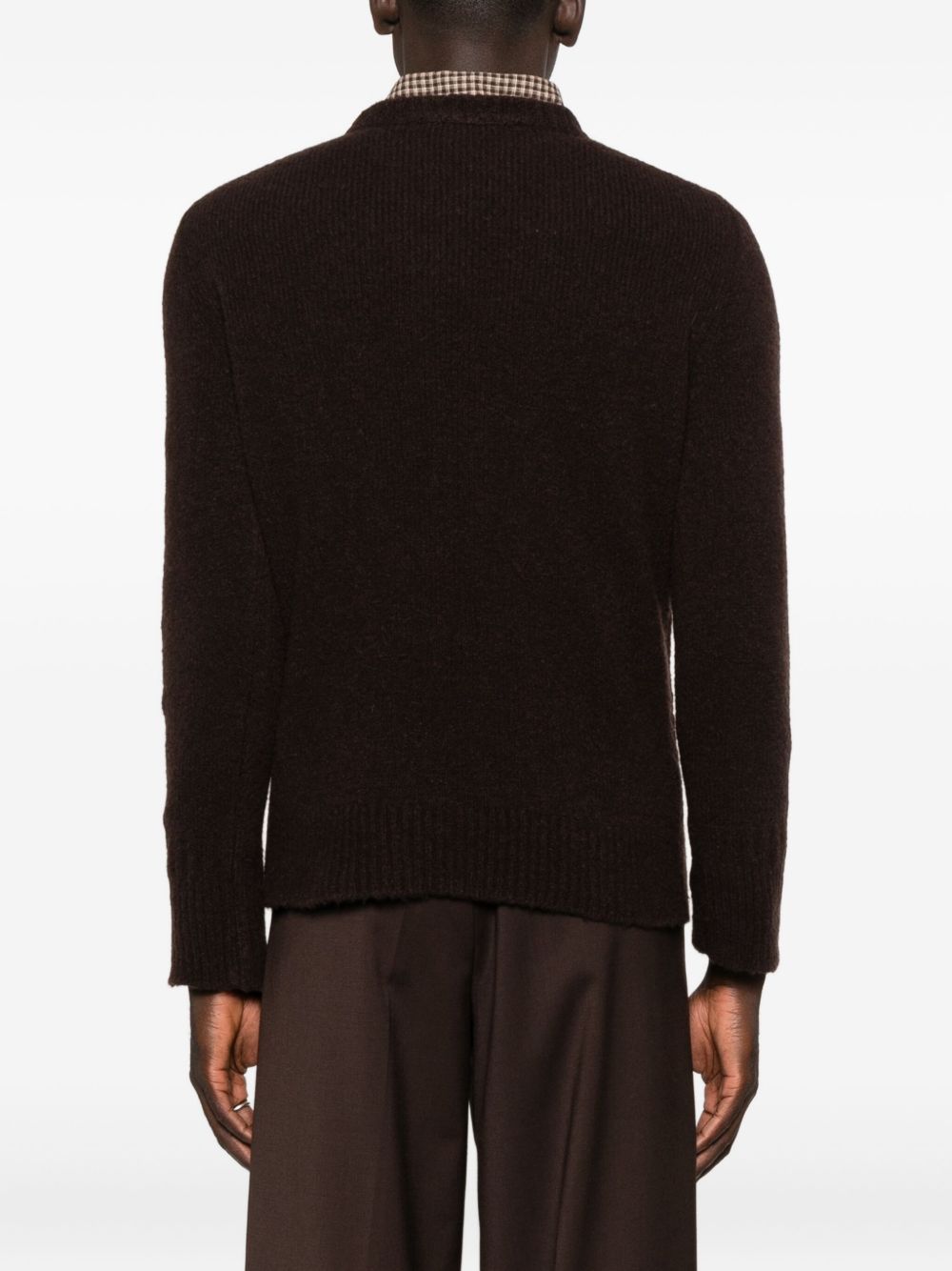 AMARANTO Cozy Layered Men's Sweater for Fall Winter 25