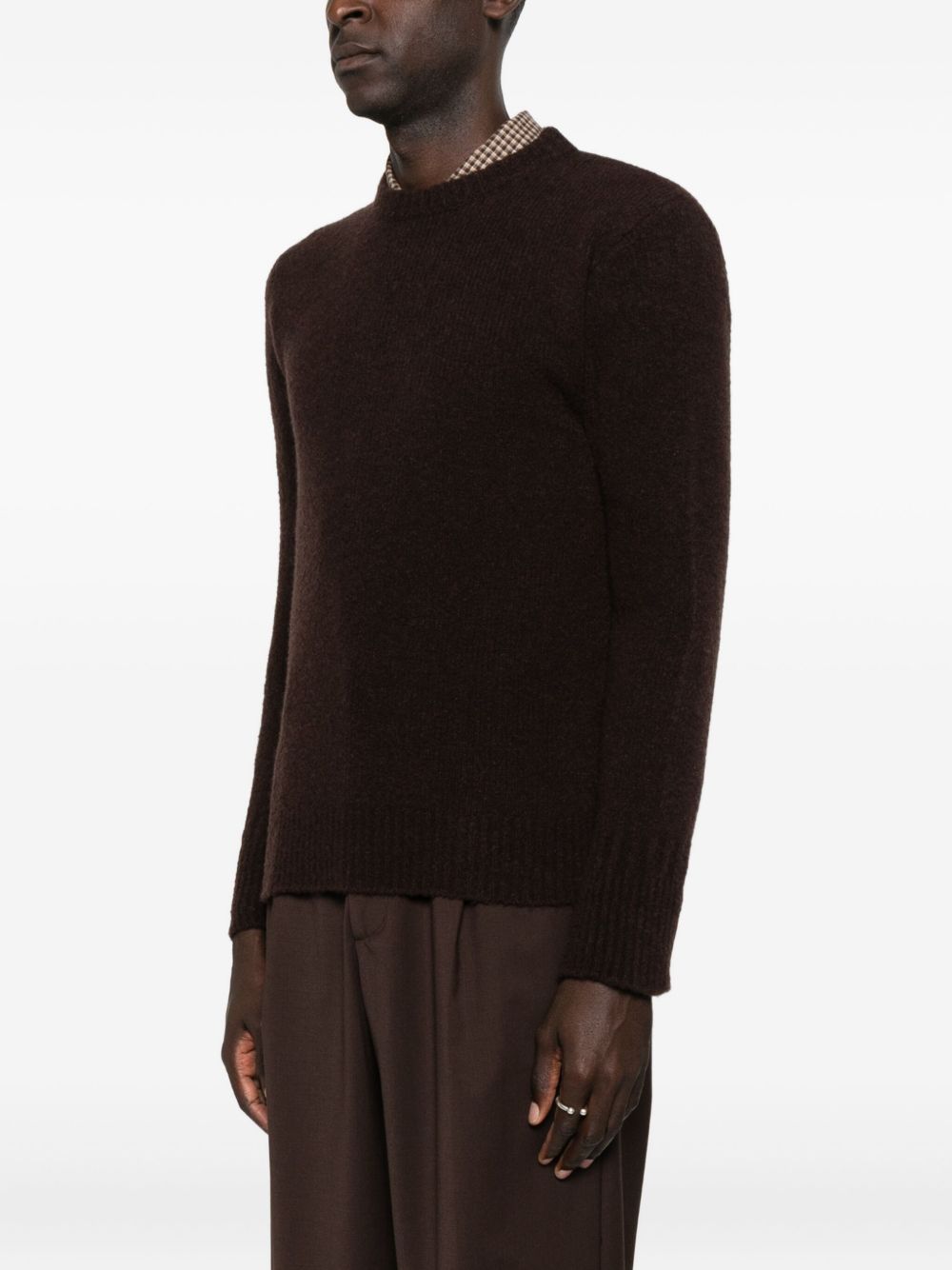 AMARANTO Cozy Layered Men's Sweater for Fall Winter 25