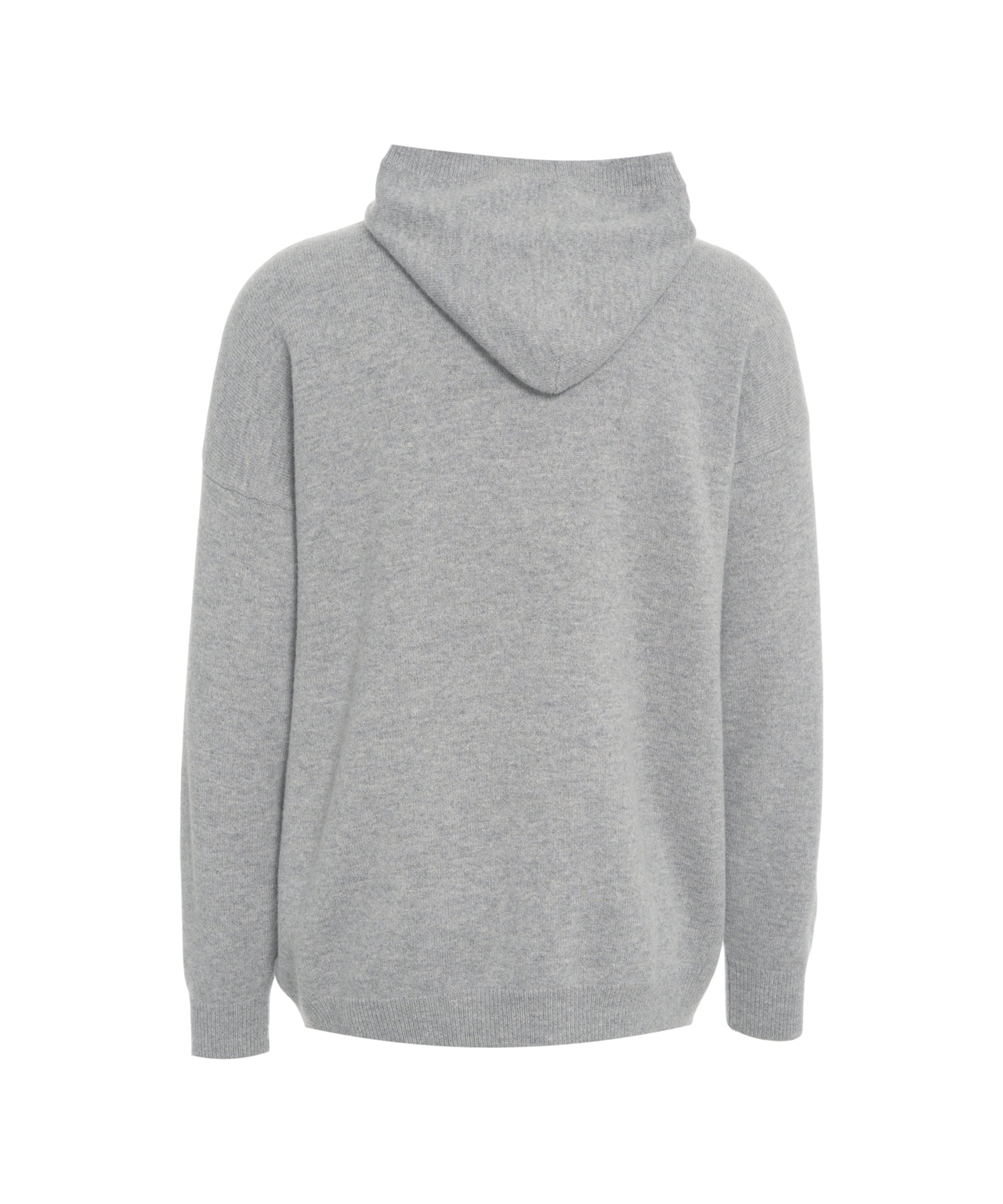 AMARANTO Men's Oversized Knit Pullover with Hood