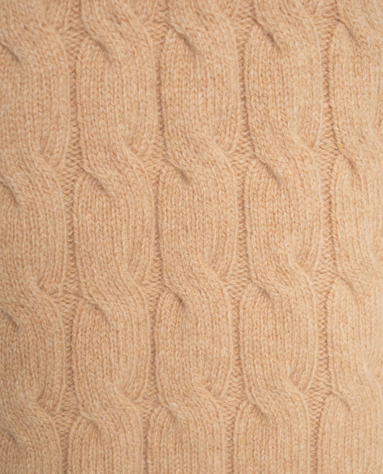 AMARANTO Cable Knit Pullover for Men