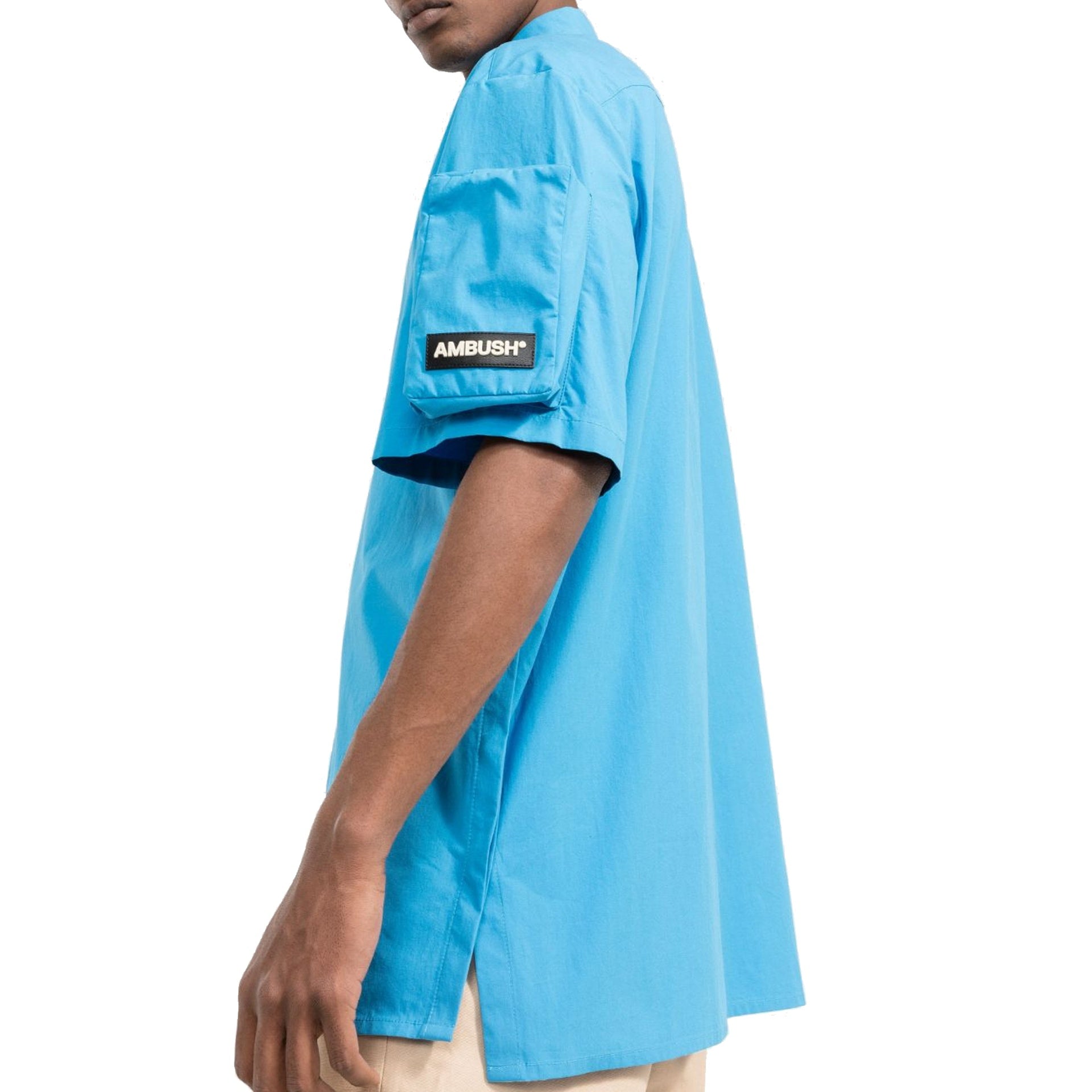 AMBUSH Short-Sleeved Shirt with Zippered Pouch Pocket
