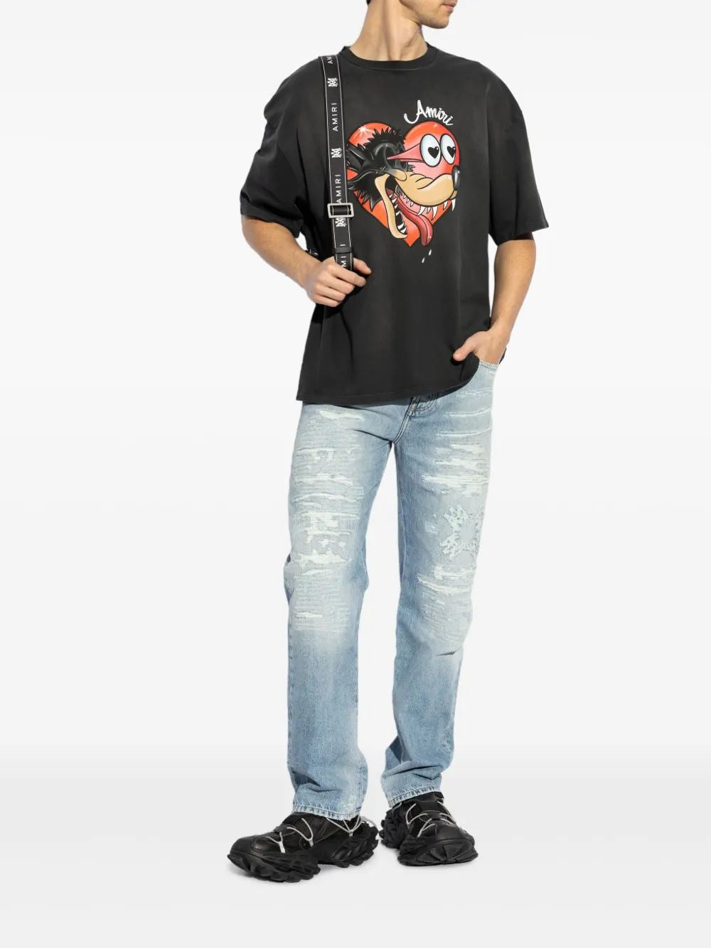 AMIRI Repaired Straight Jeans for Men - SS25 Collection