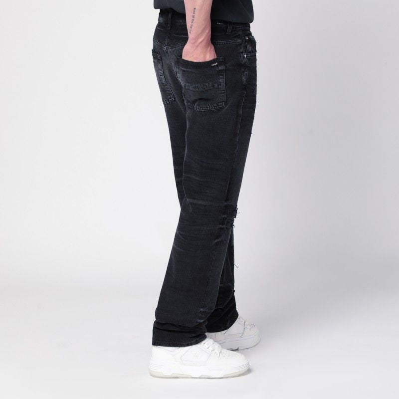 AMIRI Vintage Black Distressed Jeans for Men