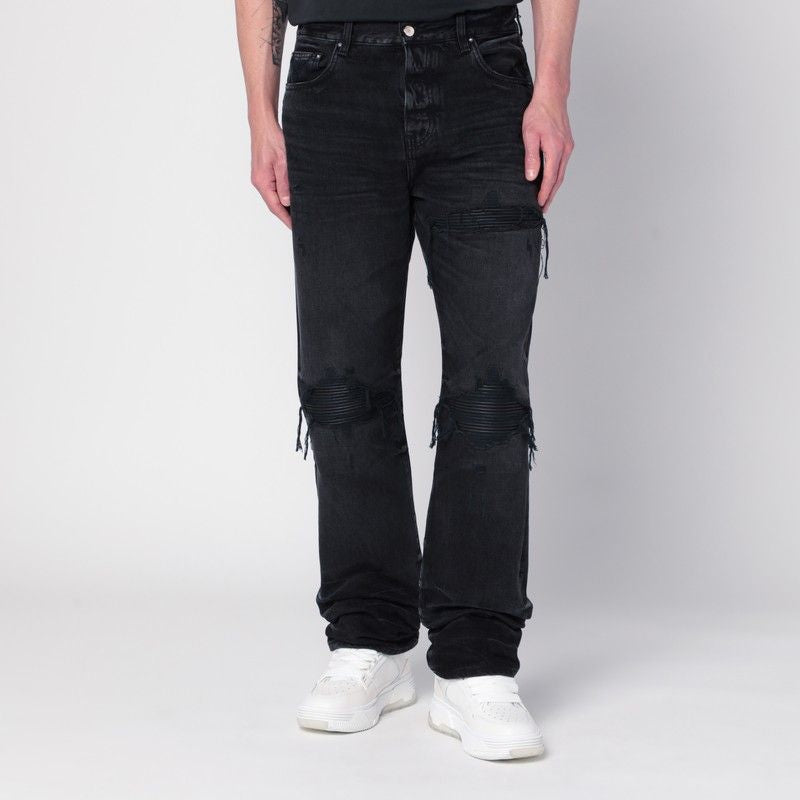 AMIRI Vintage Black Distressed Jeans for Men