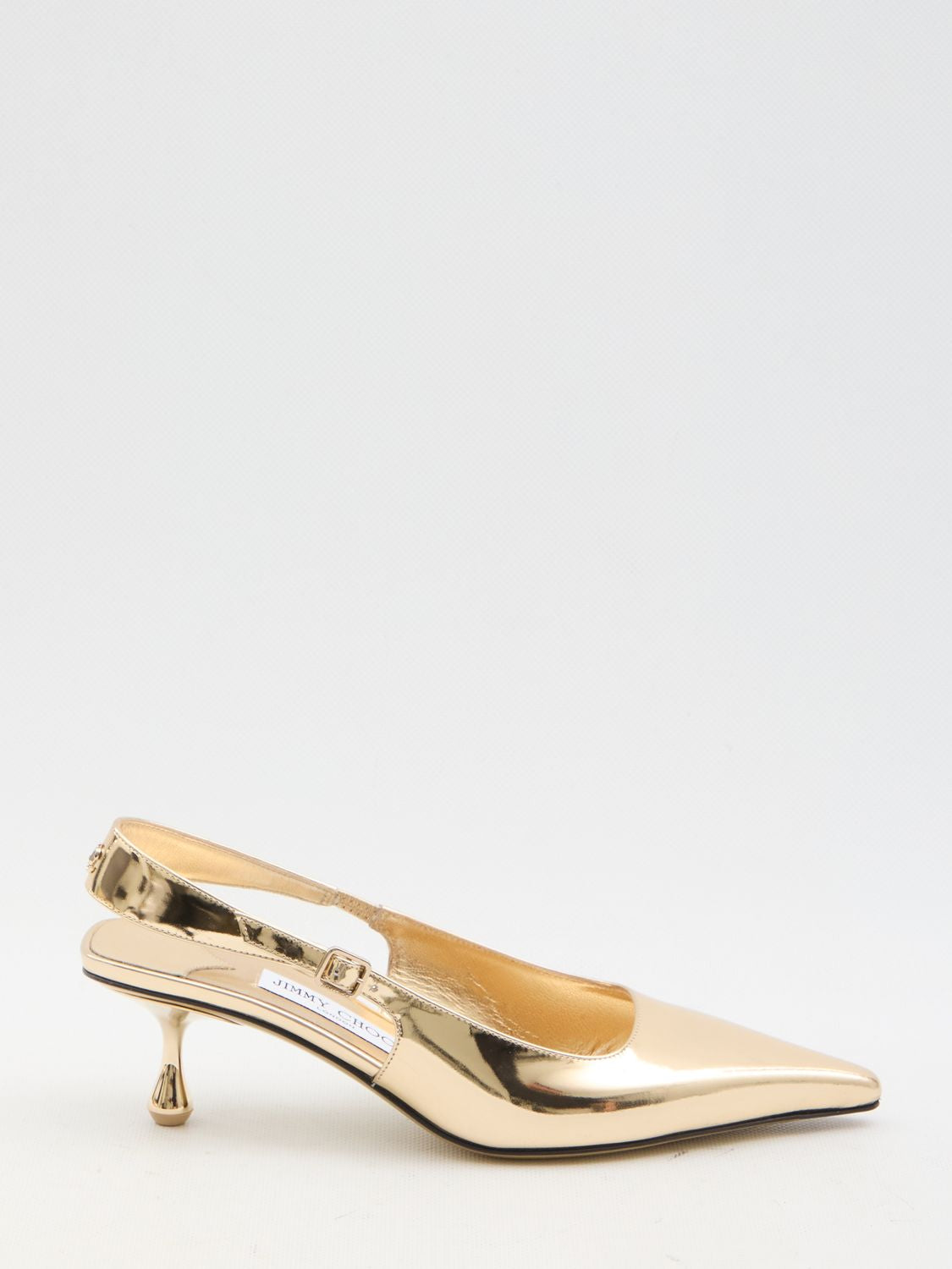 JIMMY CHOO Elegant Leather Slingback Pumps