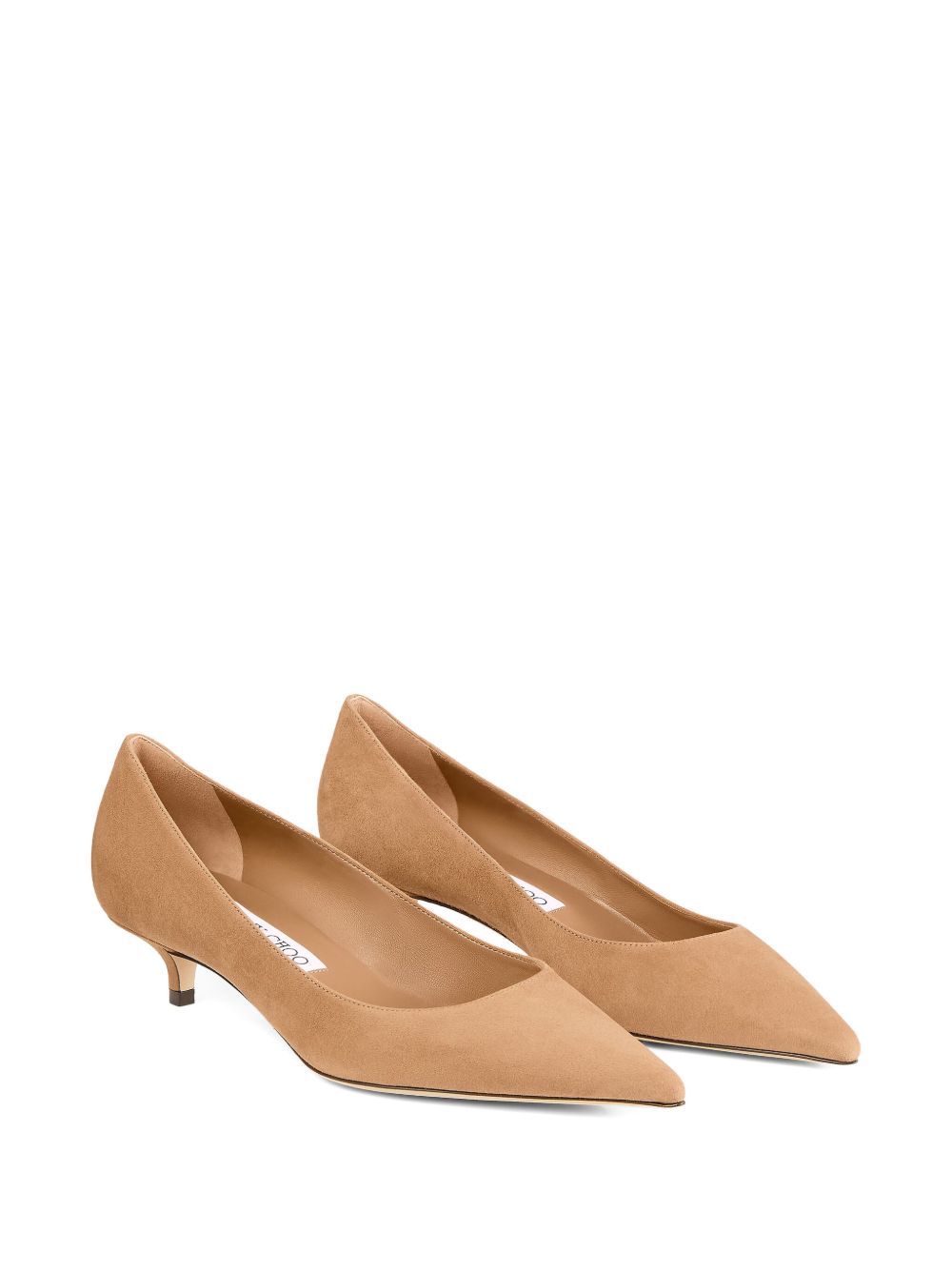 JIMMY CHOO Amelia Suede Leather Mini Pumps