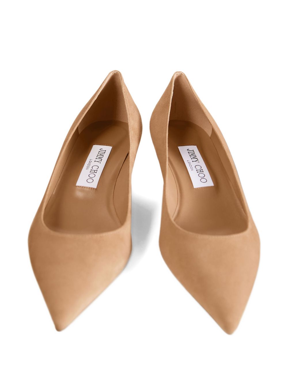 JIMMY CHOO Amelia Suede Leather Mini Pumps