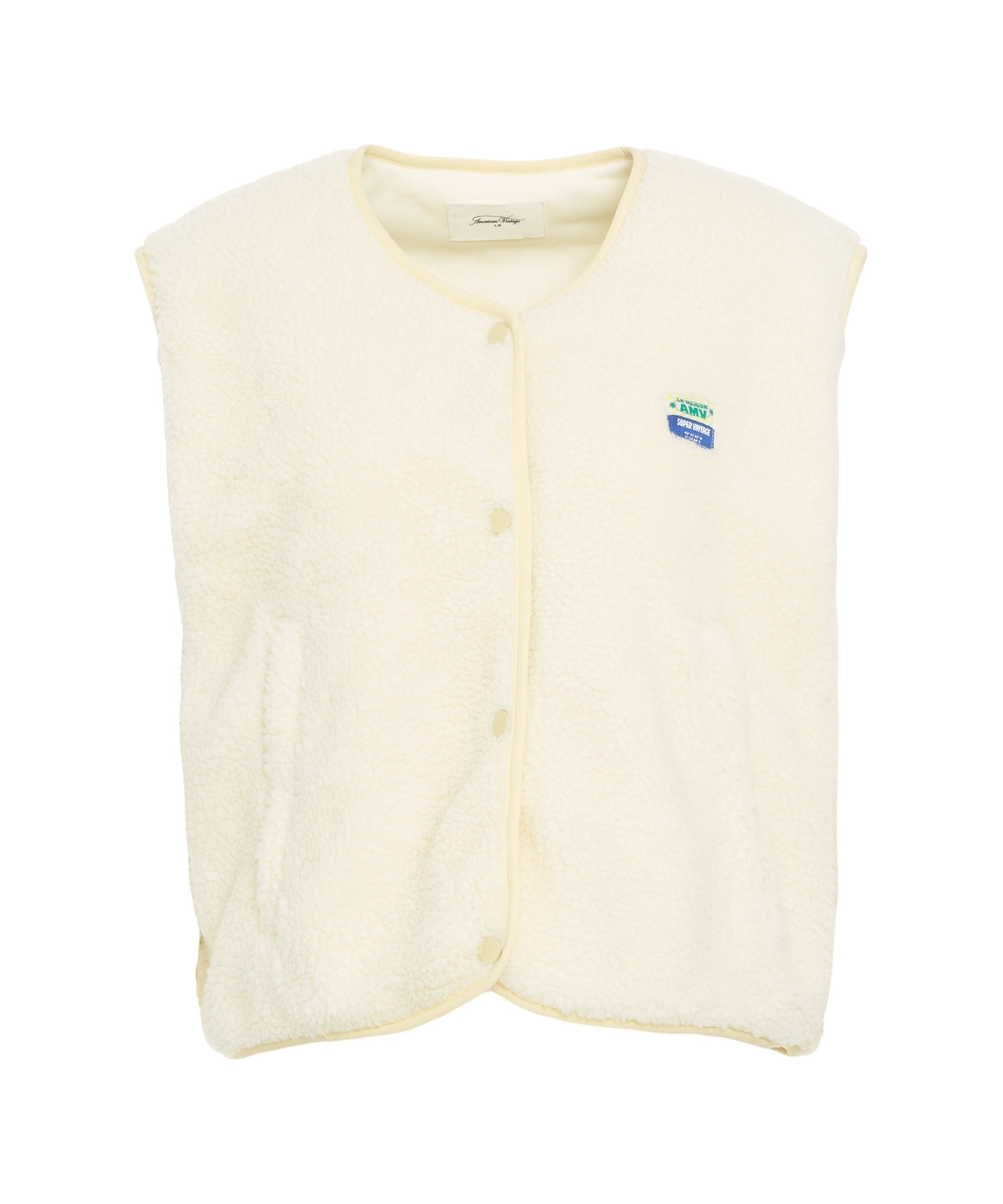 AMERICAN VINTAGE Oversized Teddy Gilet for Women