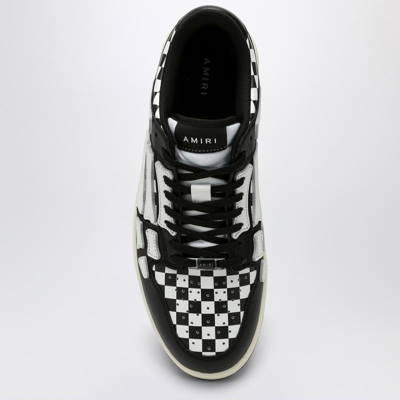 AMIRI Checkered Design Low Top Sneakers for Men