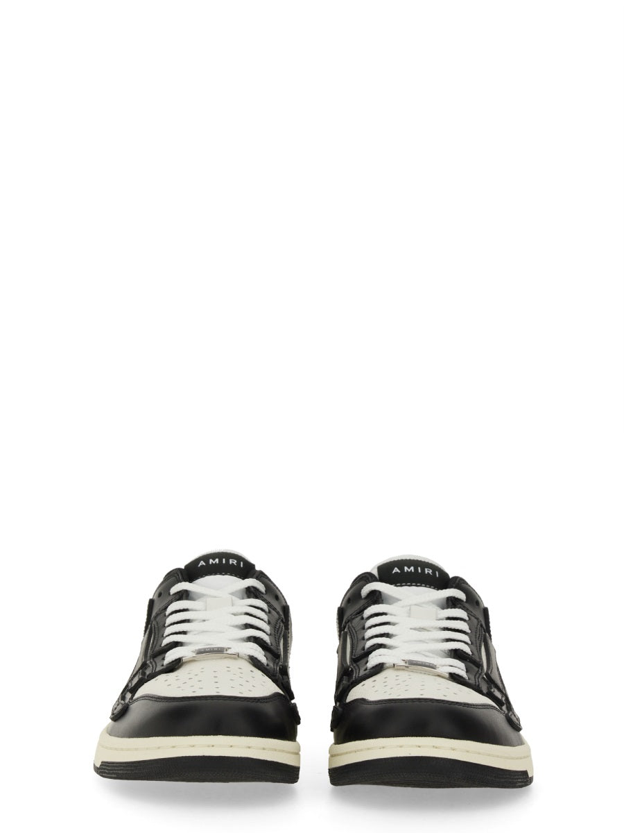 AMIRI Sewn Skeleton Leather Applique Sneakers