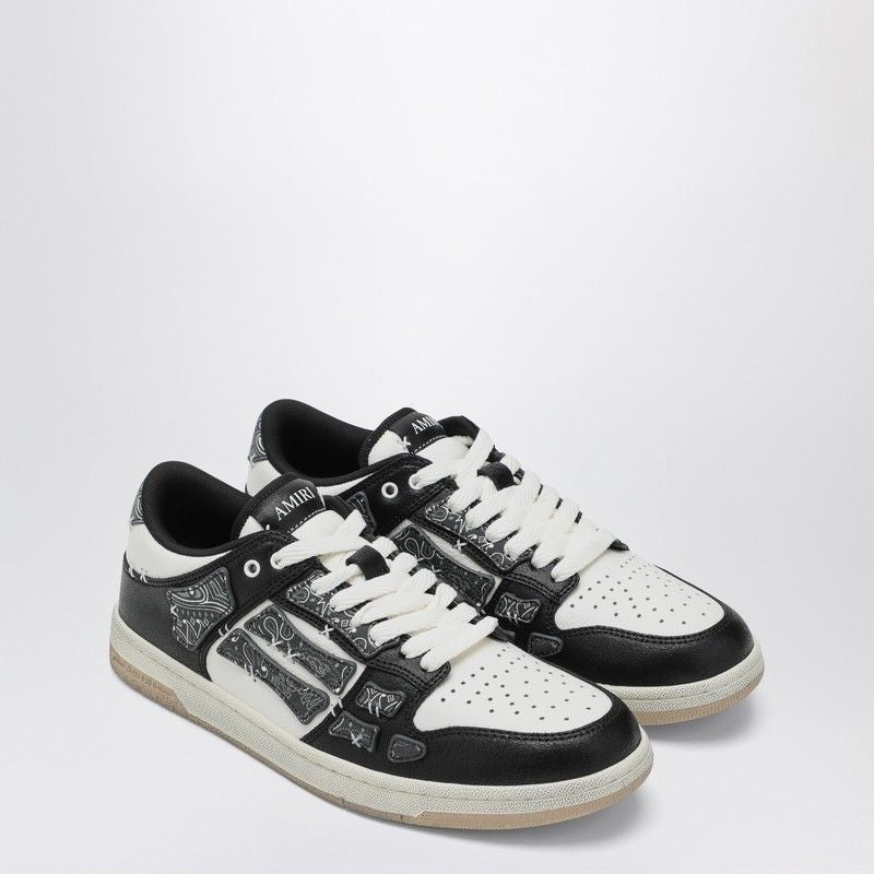 AMIRI Bandana Pattern Low-Top Sneakers for Men