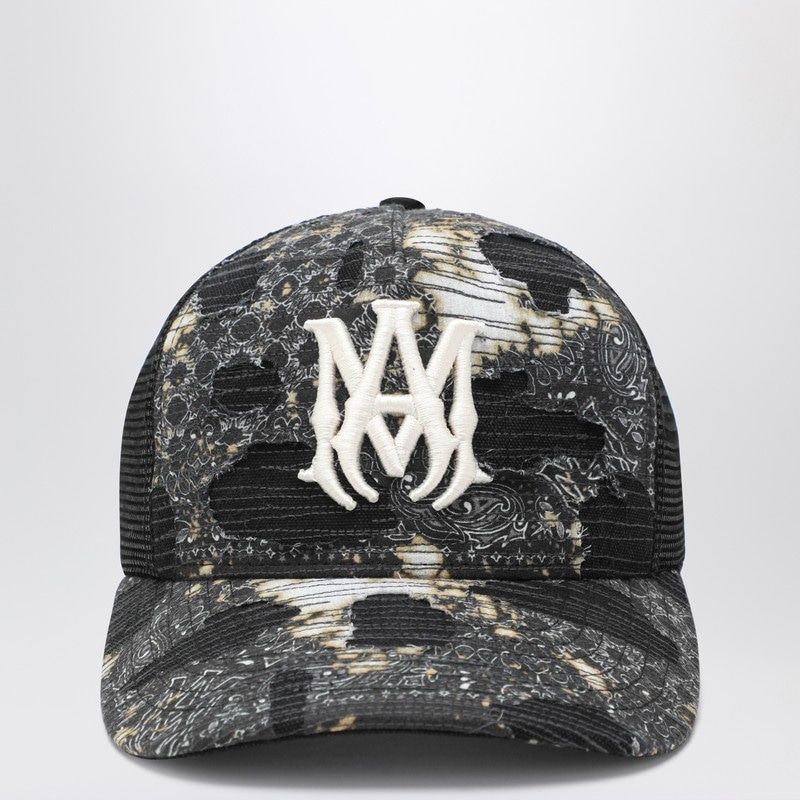 AMIRI Trucker Hat with Bandana Print