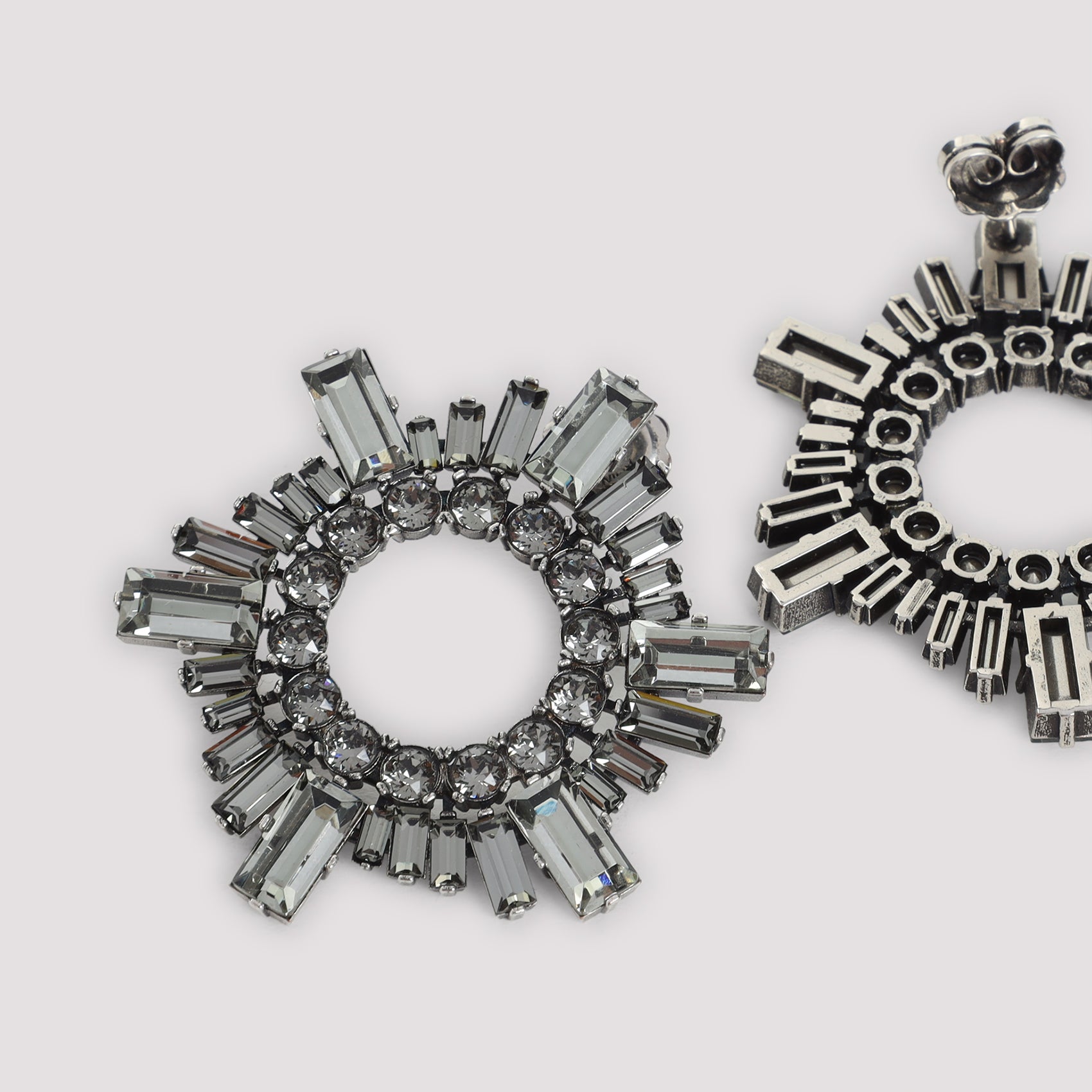 AMINA MUADDI Mini Crystal Earrings - Elevate Your Elegance