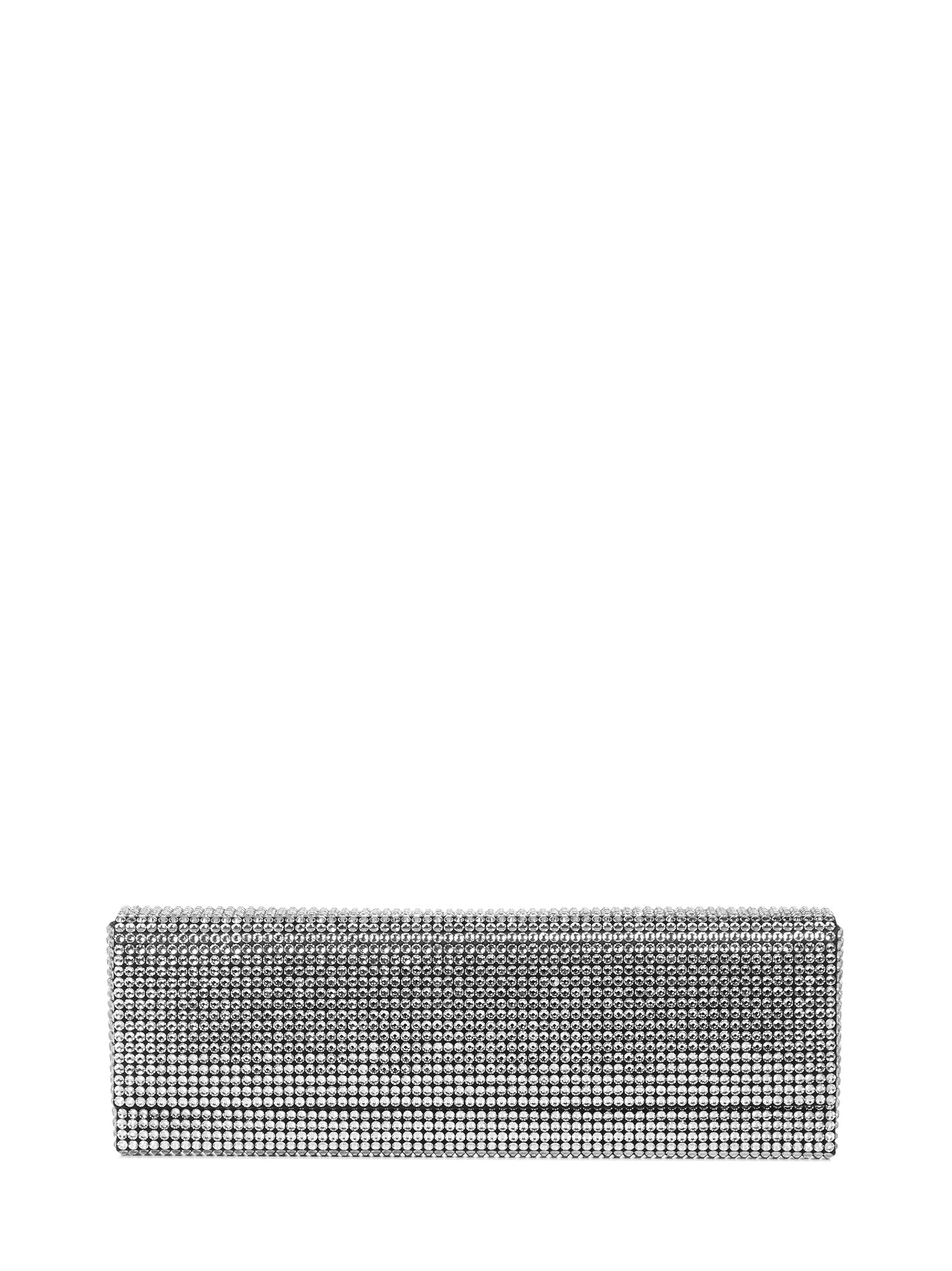 AMINA MUADDI Mini Crystal-Embellished Clutch